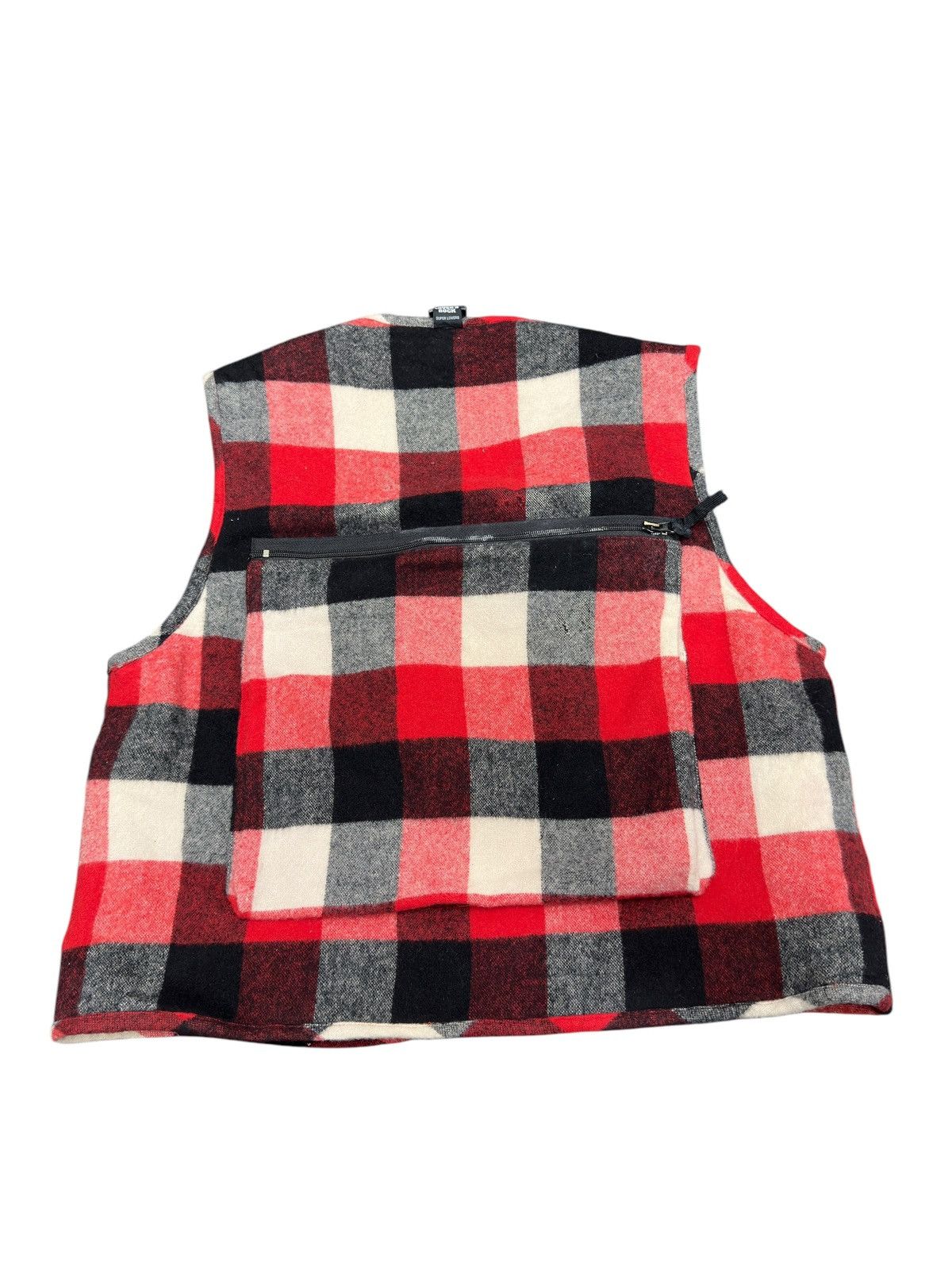 Japanese Brand × Vintage Vintage Super Lover Rock Tactical Plaid Vest Size US M / EU 48-50 / 2 - 5 Thumbnail