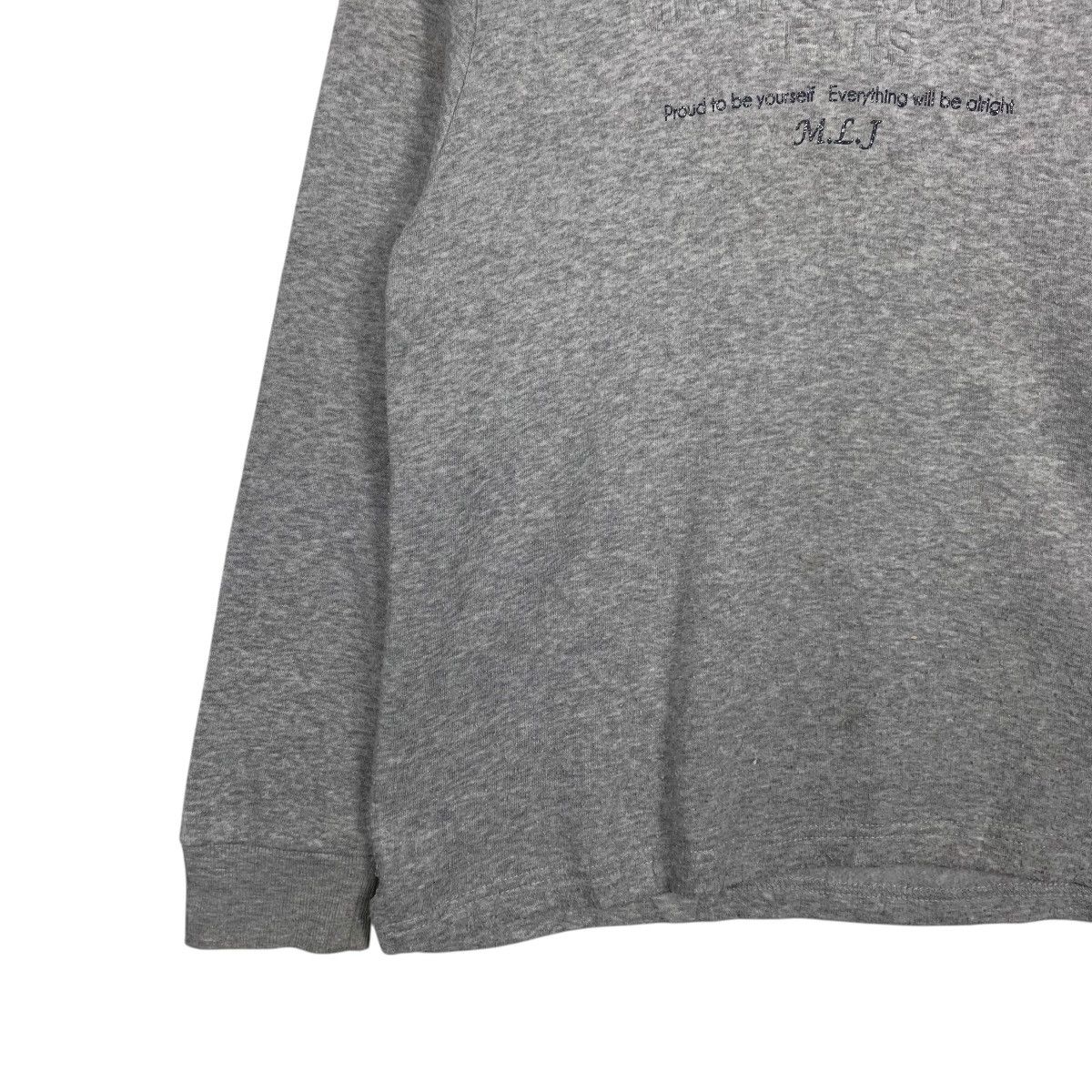 Michiko Koshino London Michiko London Jeans Big Logo Sweatshirt Size US L / EU 52-54 / 3 - 3 Thumbnail
