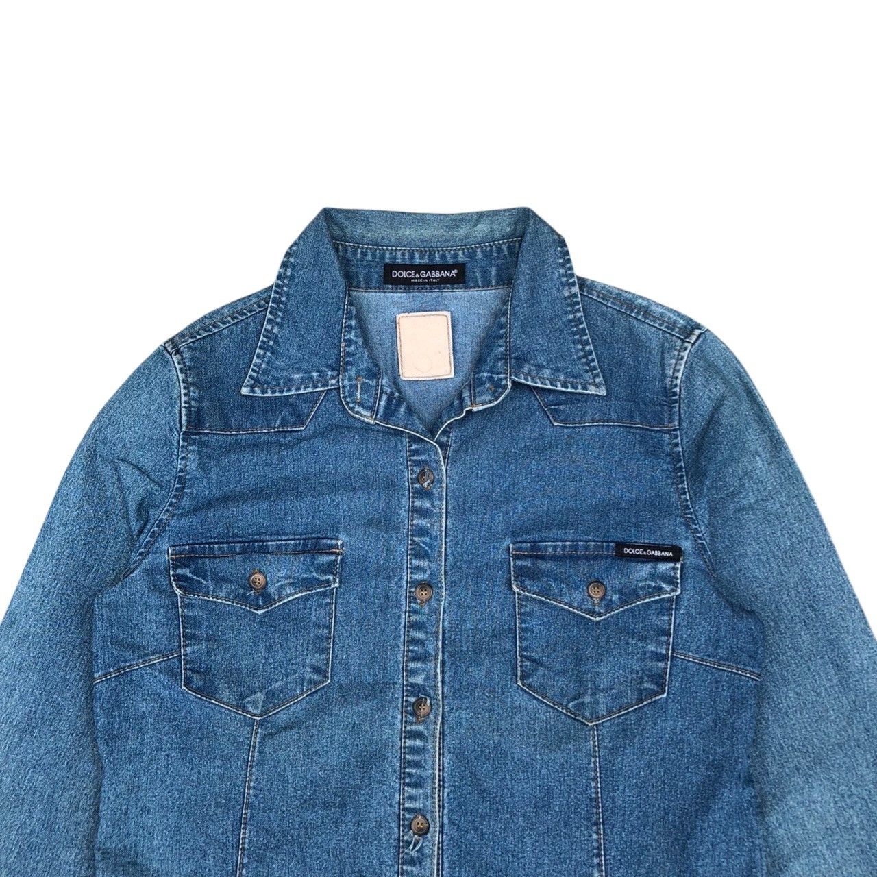 Dolce & Gabbana × Vintage Vintage Dolce & Gabbana Denim Jacket Size S / US 4 / IT 40 - 3 Thumbnail