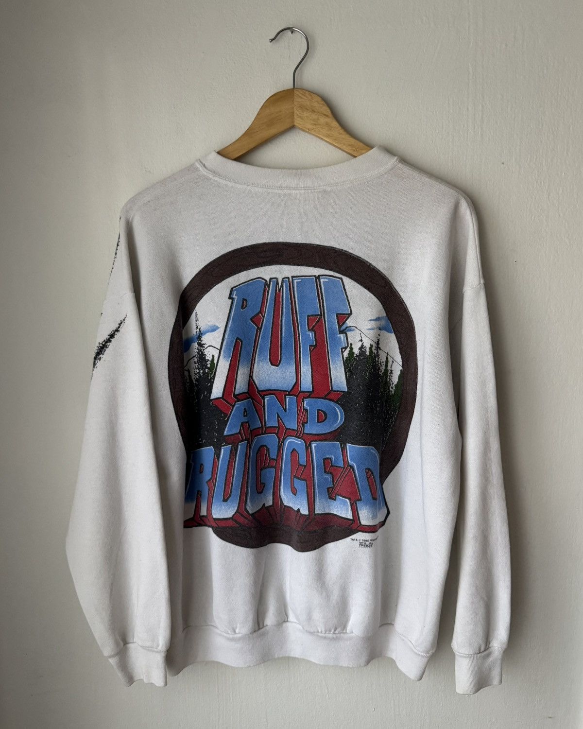 Vintage Vintage Looney Tunes Taz Sweater Size US L / EU 52-54 / 3 - 2 Thumbnail