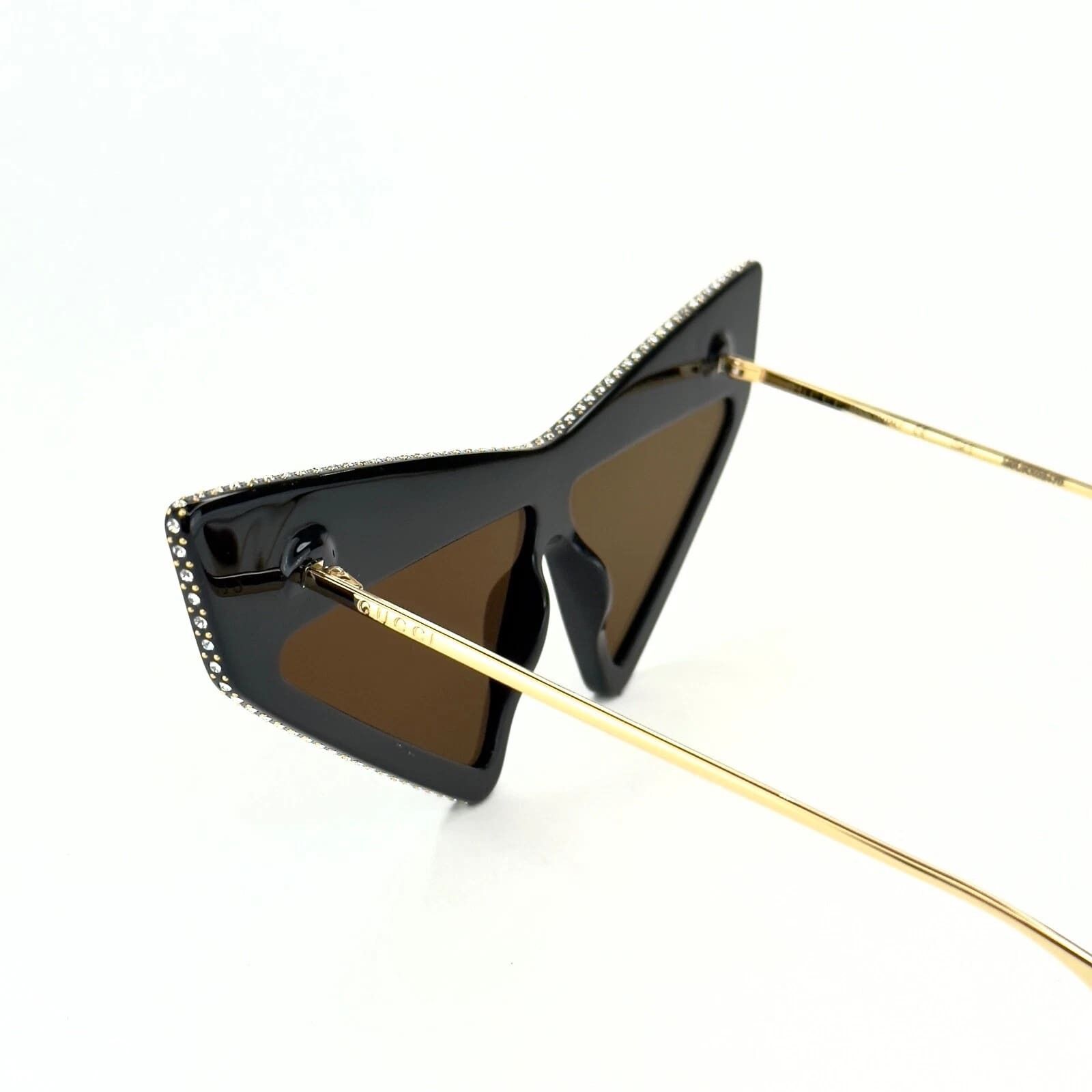 Gucci GUCCI GG0430S Hollywood Forever 0430 Black Sunglasses 002 Size ONE SIZE - 4 Thumbnail
