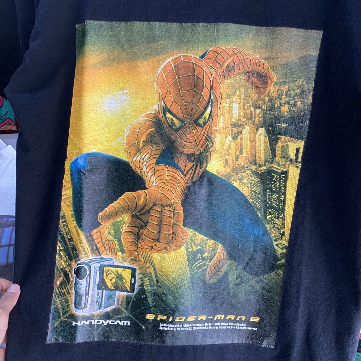 Other × Vintage Vintage 2004 Spider-Man 2 Graphic Movie Tee Shirt Black M Size US M / EU 48-50 / 2 - 5 Thumbnail
