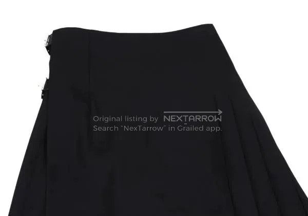 Comme des Garcons Comme Des Garcons size M Black retro pleated skirt pants Size 23" - 4 Thumbnail