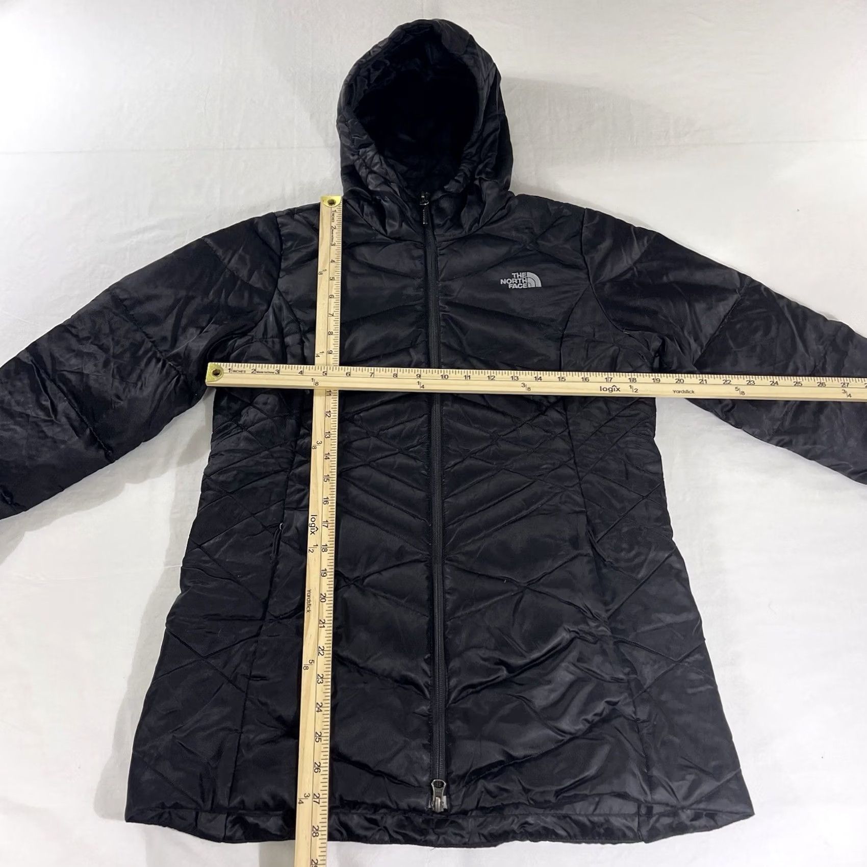 The North Face The North Face Womens Jacket Coat Black Hooded 550 Insulated Goose Down Puffer Jacket Size M / US 6-8 / IT 42-44 - 3 Thumbnail