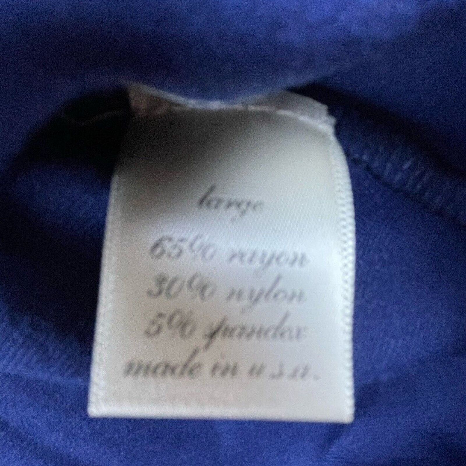 Quinn Quinn Dress Large White Blue Colorblock Sporty Stretch Size L / US 10 / IT 46 - 8 Thumbnail