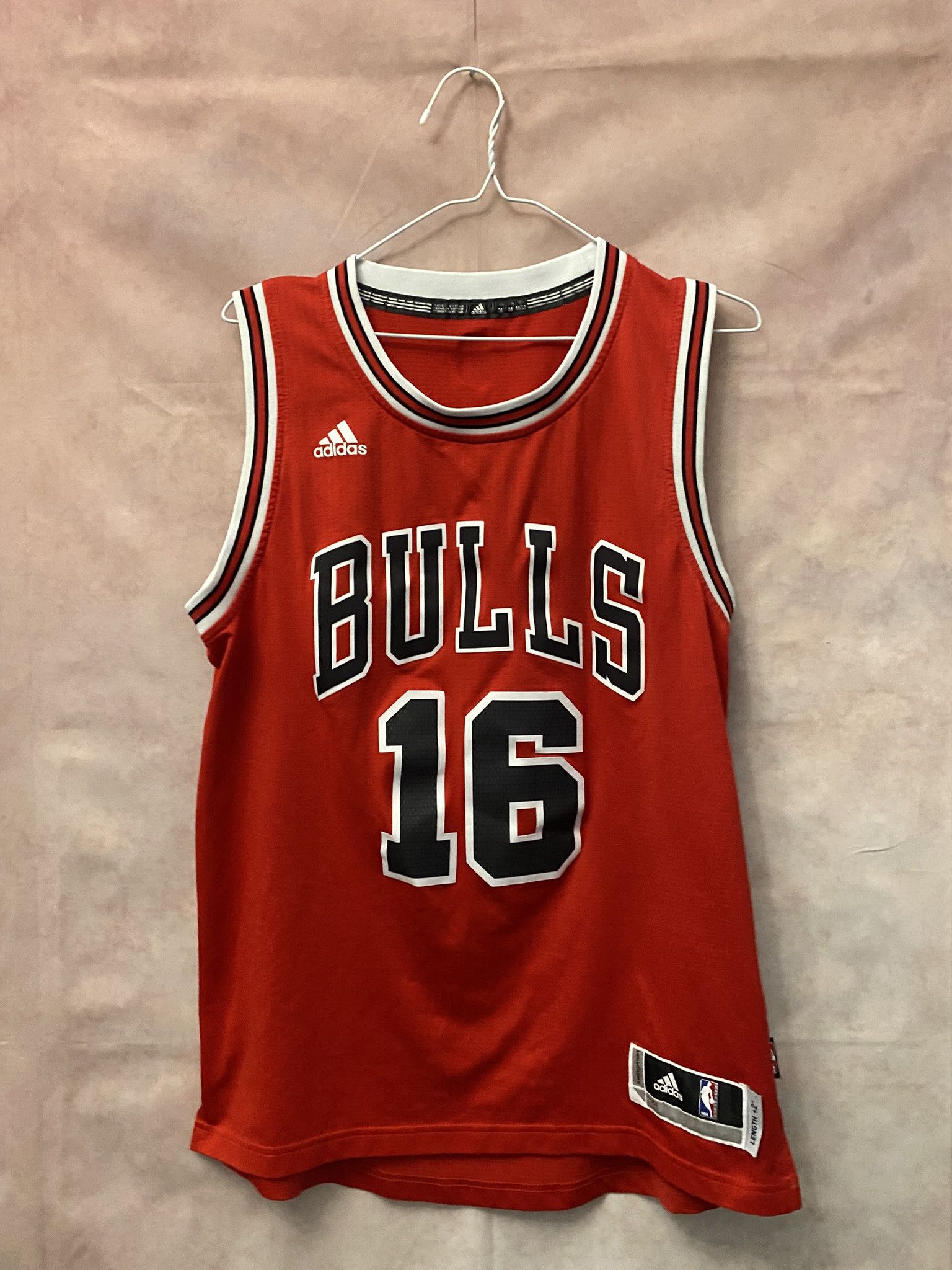 Adidas × NBA Chicago Bulls Pau Gasol Adidas Jersey #16 Basketball NBA Size US M / EU 48-50 / 2 - 1 Thumbnail