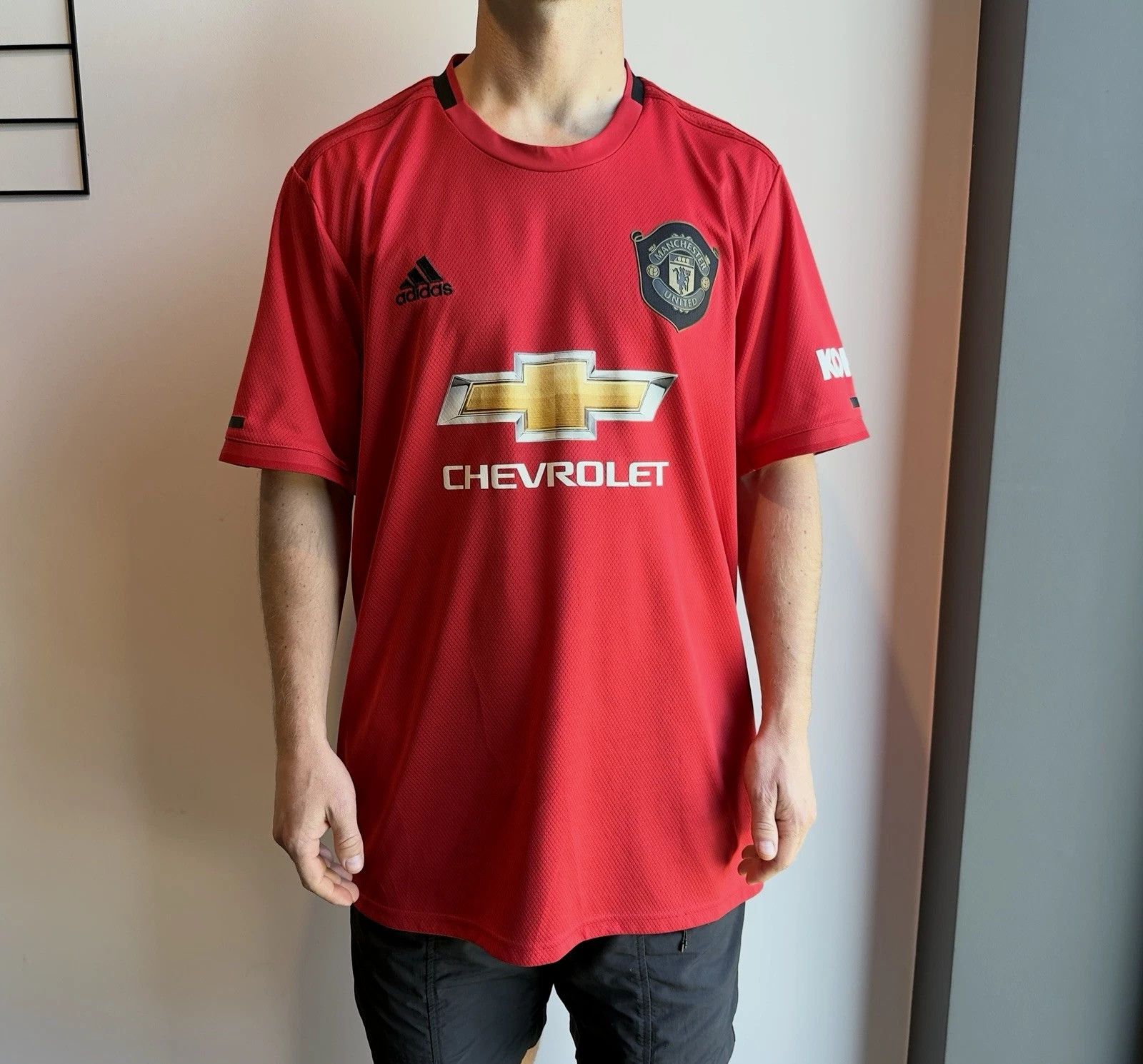 Adidas Manchester United 2019 2020 Home Jersey Soccer Football Size US XXL / EU 58 / 5 - 1 Thumbnail