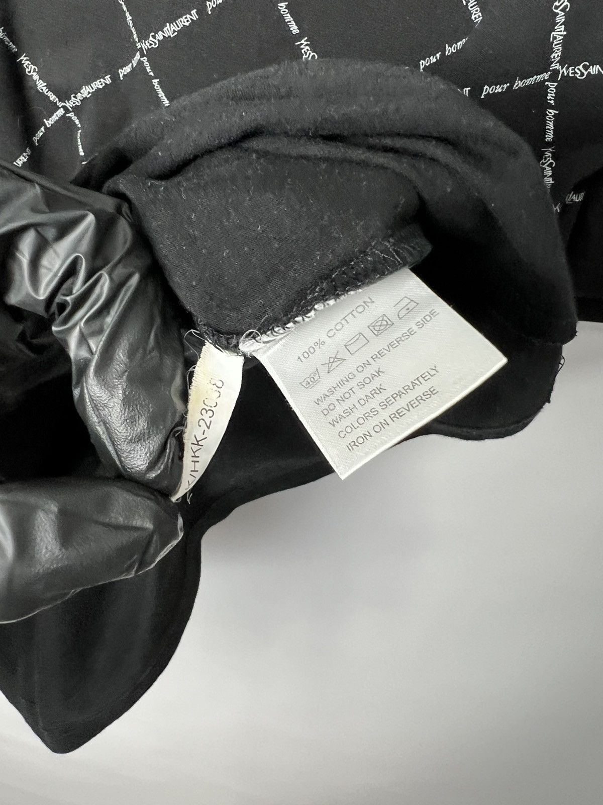 Yves Saint Laurent Vintage Yves Saint Laurent monogram black T-shirt Size Size US M / EU 48-50 / 2 - 5 Thumbnail