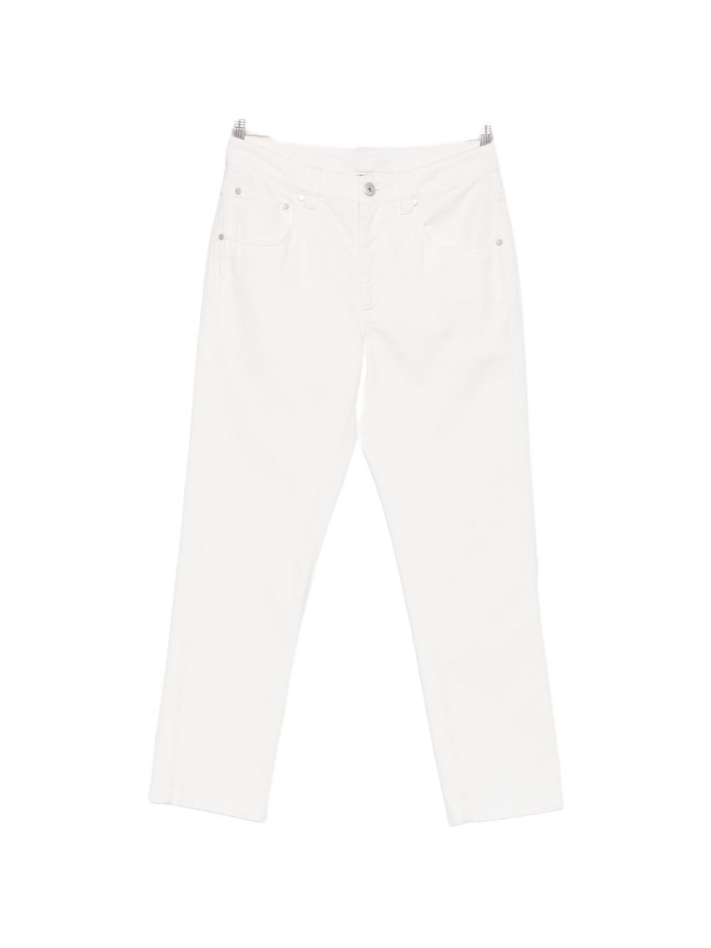 Brunello Cucinelli COTTON TROUSERS Size 28" / US 6 / IT 42 - 1 Thumbnail