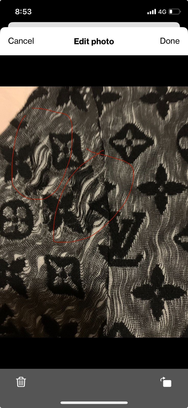 Louis Vuitton Louis Vuitton FW22 Full Logo Crew Neck Loose Short Sleeve Size US M / EU 48-50 / 2 - 6 Thumbnail