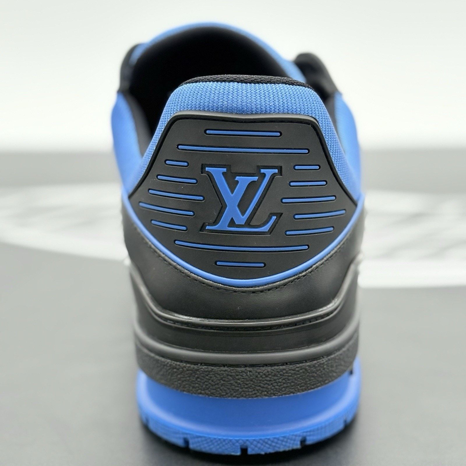 Louis Vuitton 12-12.5 US Louis Vuitton Trainer ' Black Blue ' | GREAT COND Size US 12 / EU 45 - 3 Thumbnail