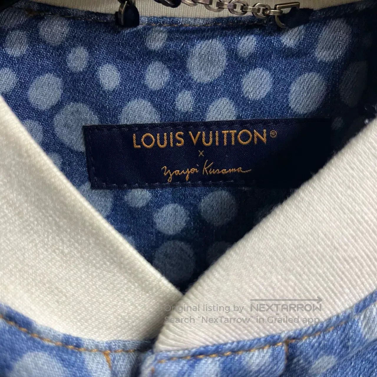Louis Vuitton Louis Vuitton Polka Dot Logo Print Shirt. Size US XL / EU 56 / 4 - 2 Thumbnail