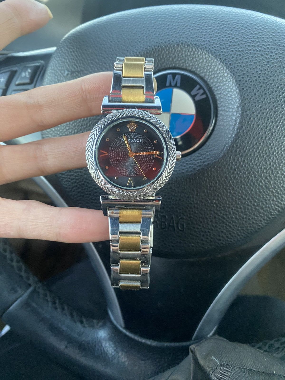 Versace Versace V-Motif Vintage Logo Women's Watch Size ONE SIZE - 1 Thumbnail