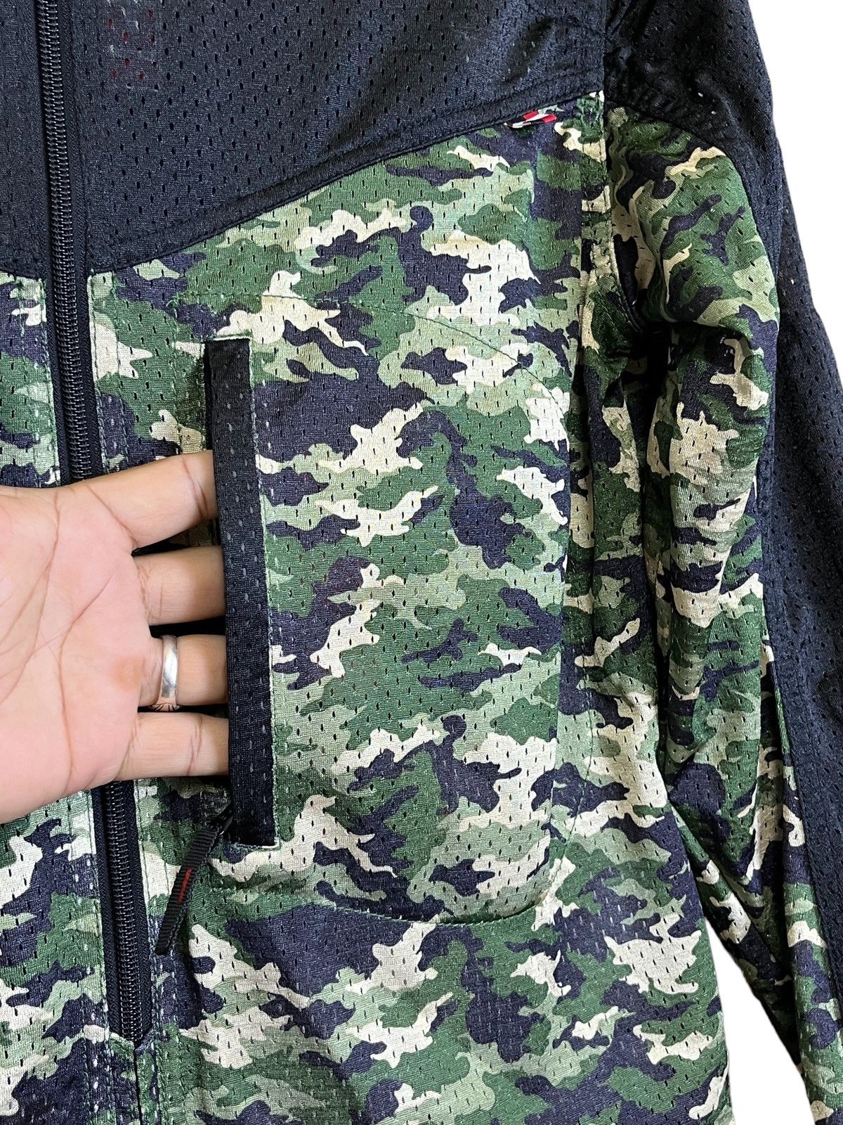 Japanese Brand NICE💥💥AUTHENTIC NANKAI CAMO SUPER LIGHT MESH JACKET Size US M / EU 48-50 / 2 - 6 Thumbnail