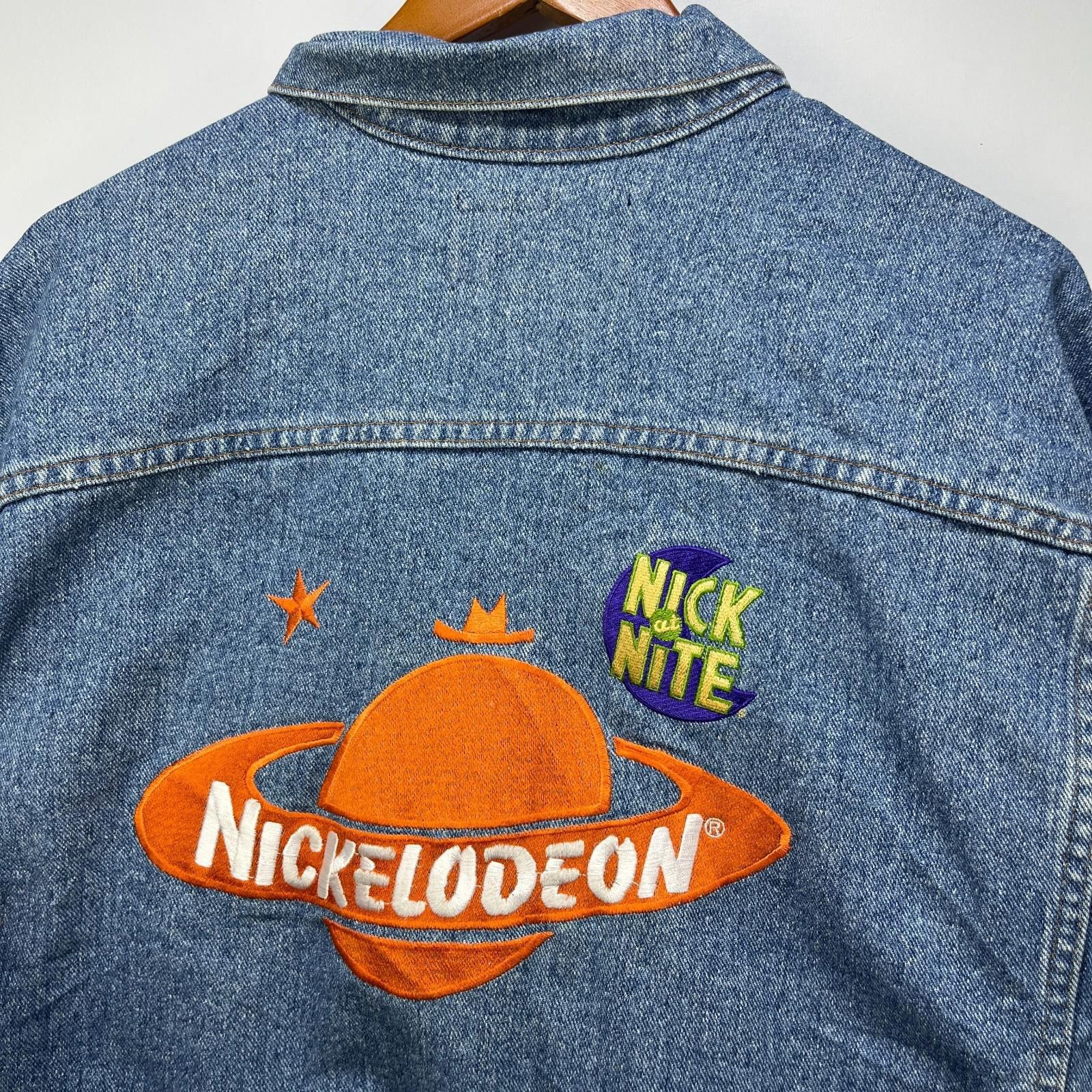 Nickelodeon Vintage 90s Nickelodeon Nick At Nite Denim Jacket 2XL Size US XXL / EU 58 / 5 - 2 Thumbnail