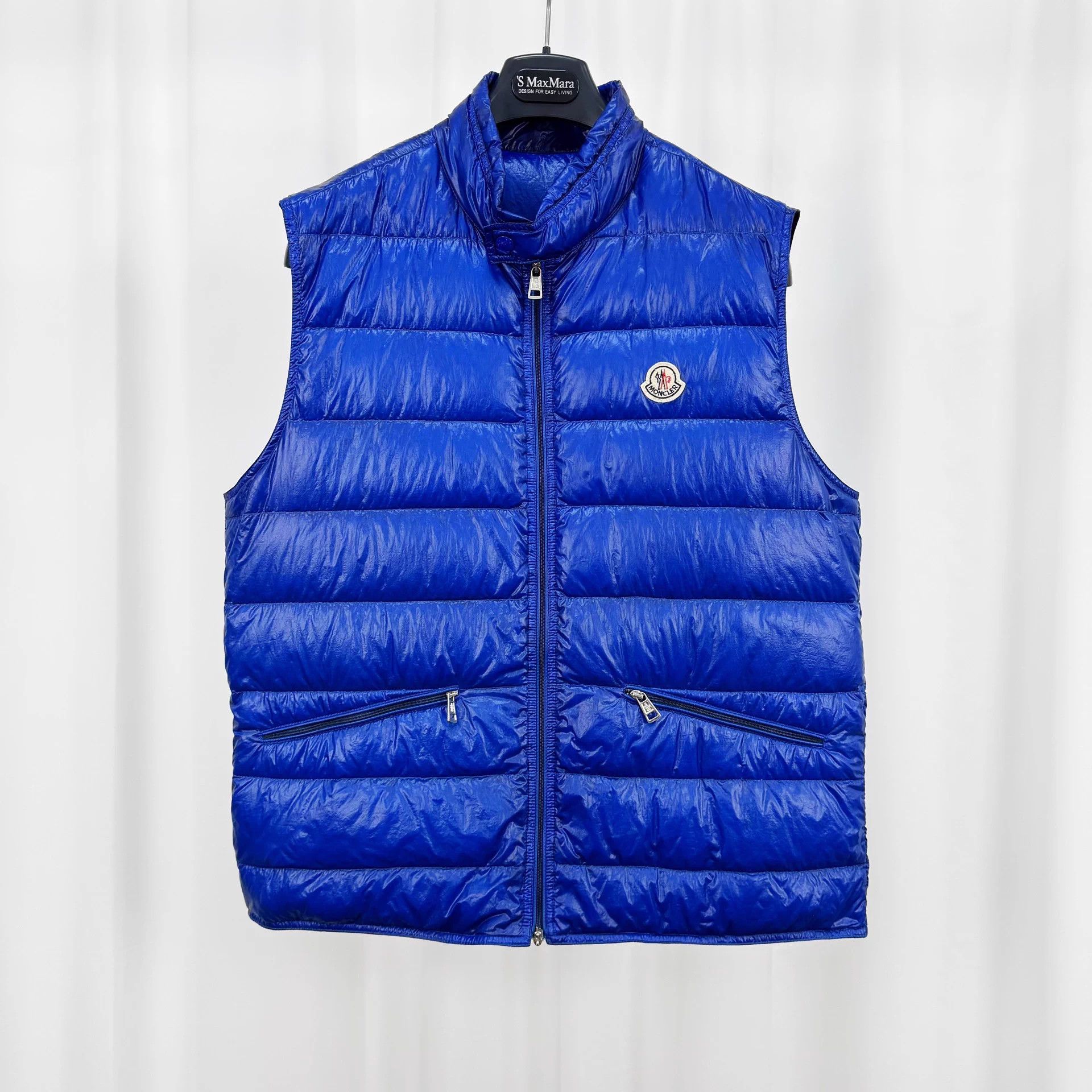 Moncler Moncler Gui Embroidered Logo Down Vest 4 Size US XL / EU 56 / 4 - 1 Thumbnail
