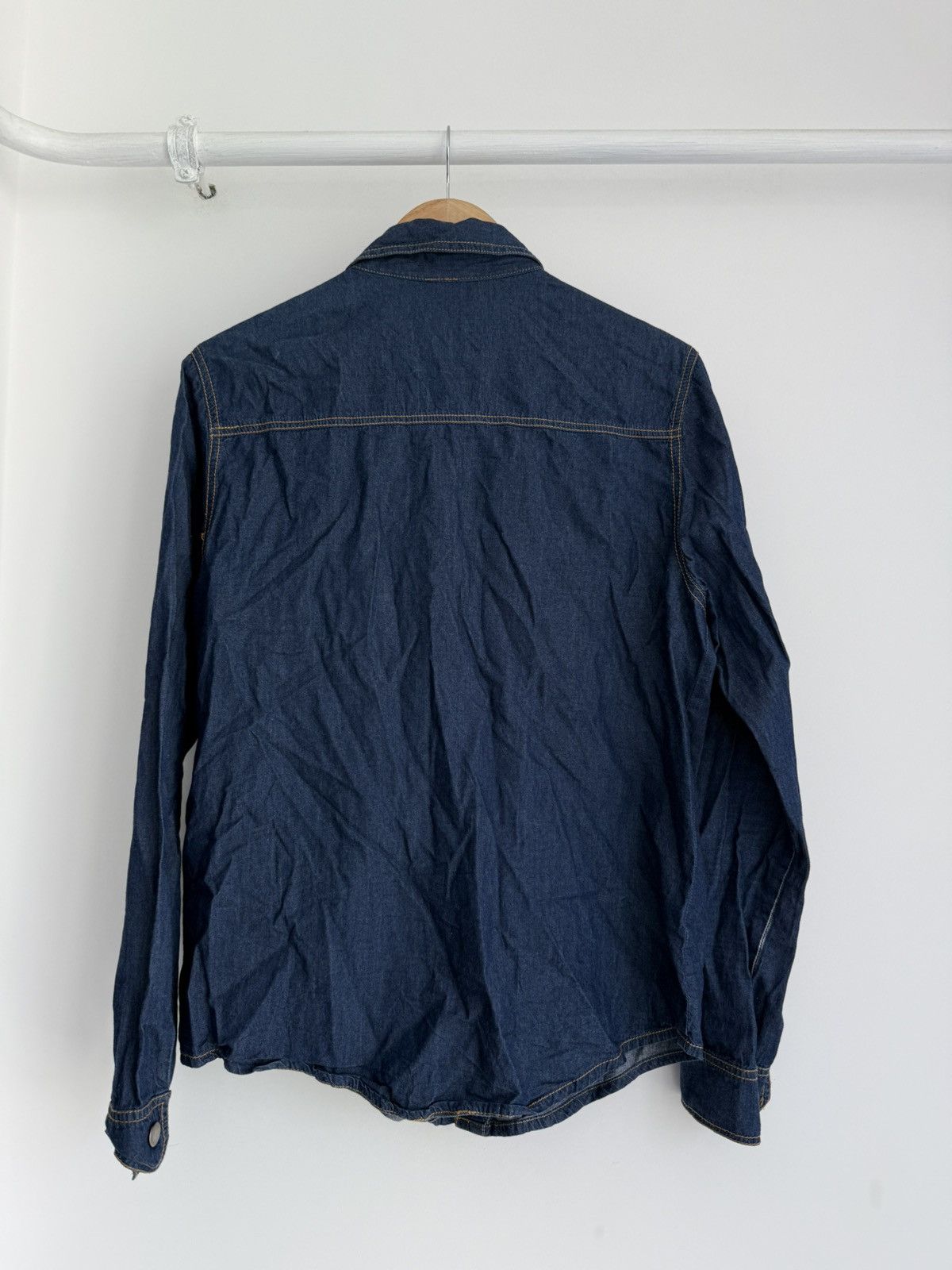 Japanese Brand × Vintage Vintage Kamimura Tokyo Avant Garde Denim Shirt Size US M / EU 48-50 / 2 - 4 Thumbnail