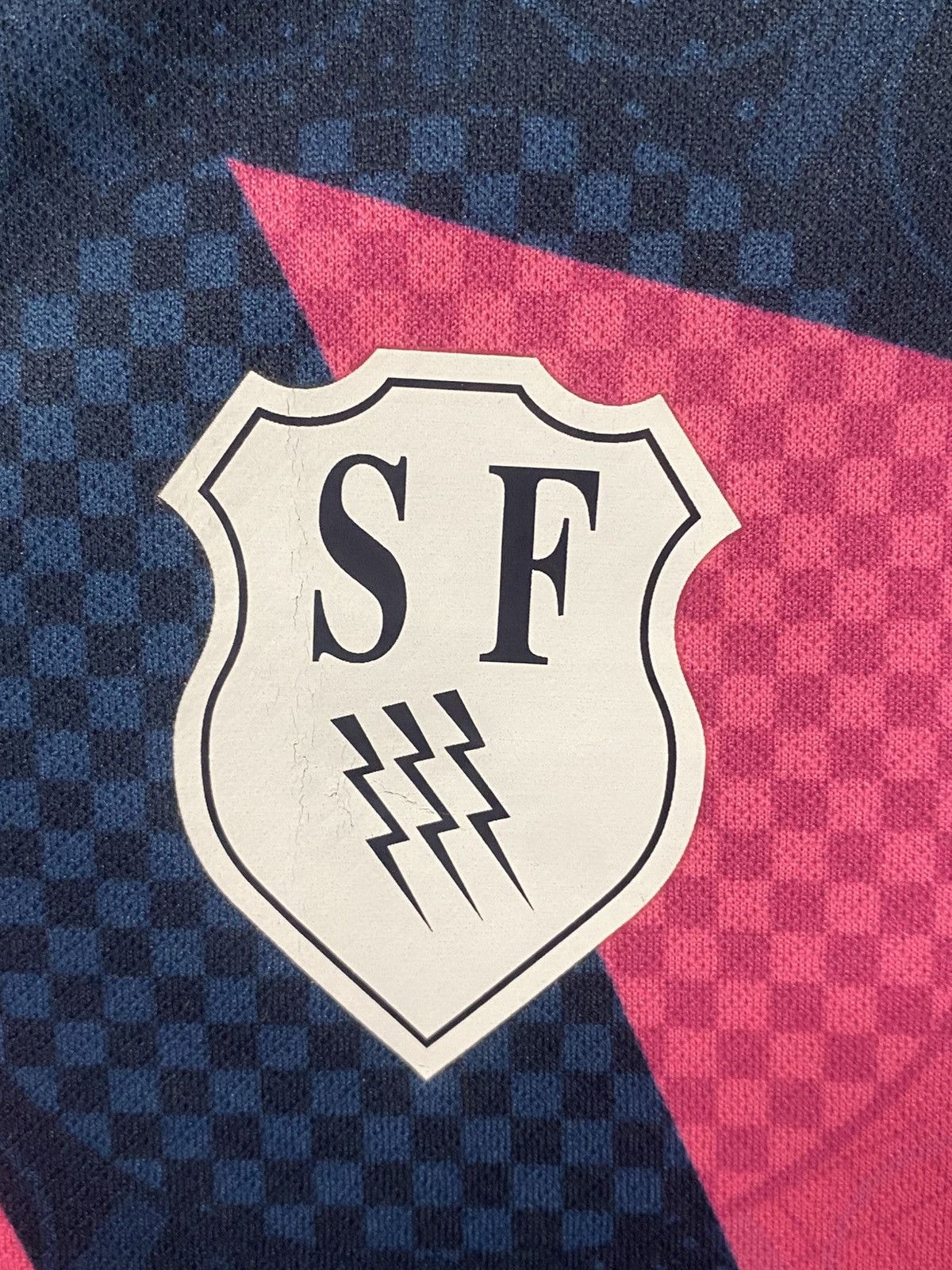 Asics Asics Stade Francais Rugby 2015/2016 home jersey size: M Size US M / EU 48-50 / 2 - 3 Thumbnail