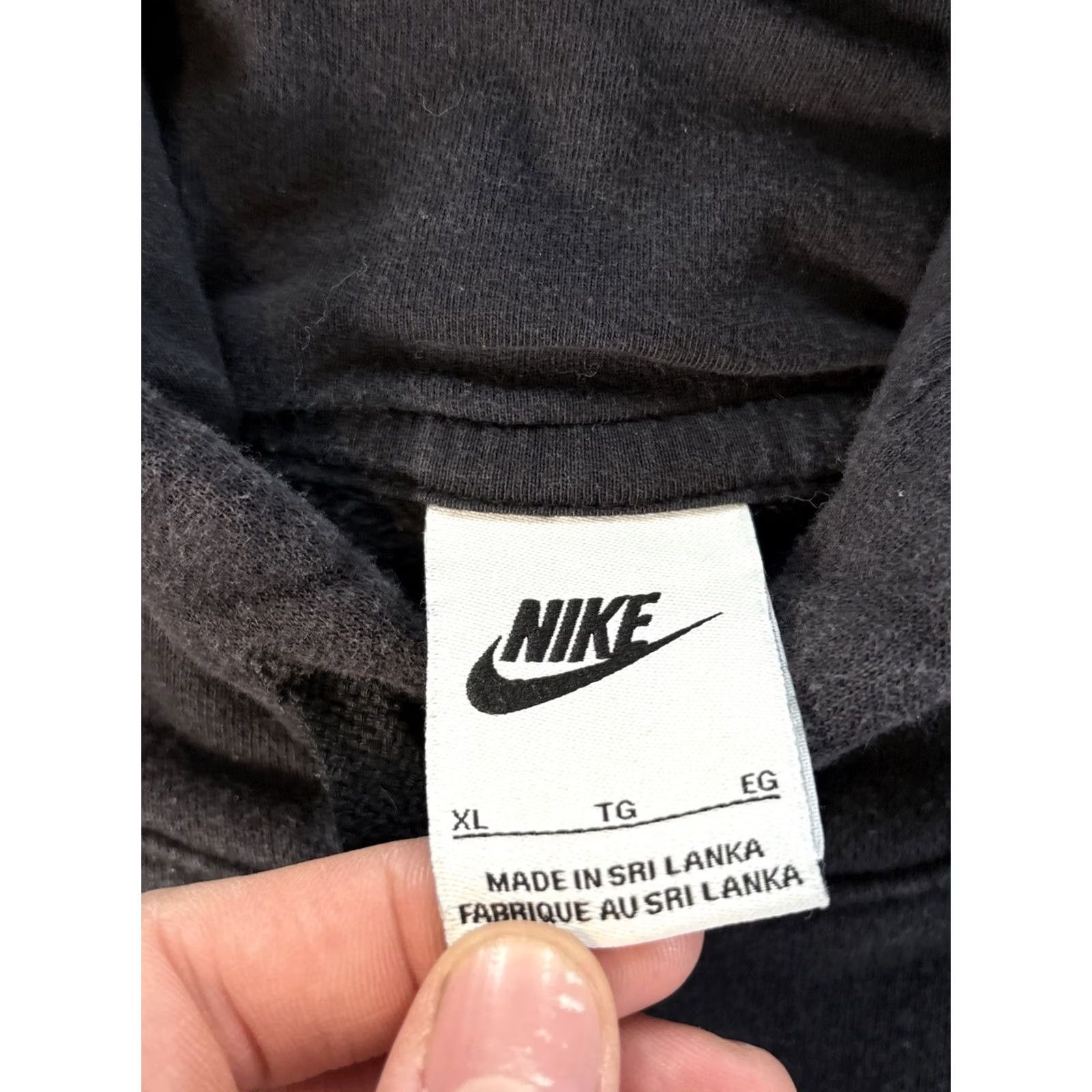 Nike Nike Sportswear Club Fleece Hoodie Men’s XL Black Pullover Sweatshirt BV2654-407 Size US XL / EU 56 / 4 - 4 Thumbnail