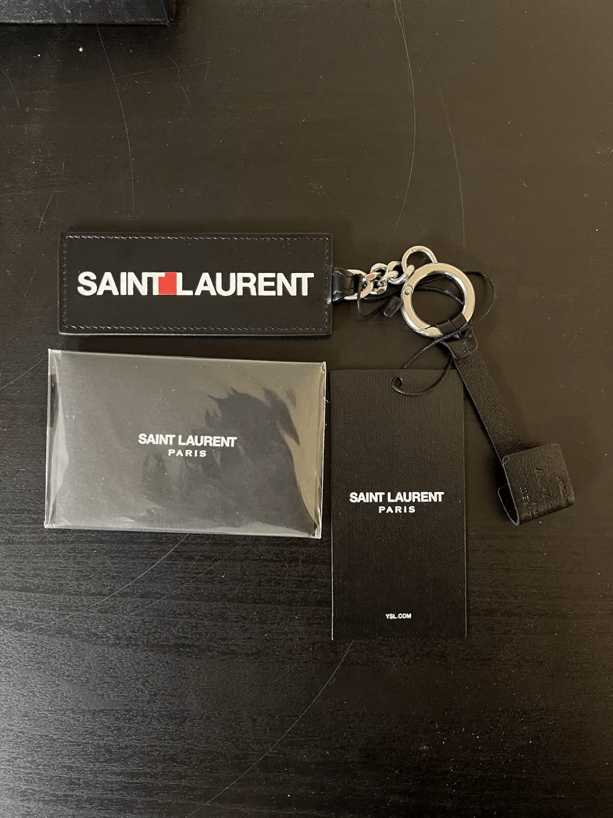 Yves Saint Laurent Saint Laurent Key Ring Keychain Size ONE SIZE - 4 Thumbnail