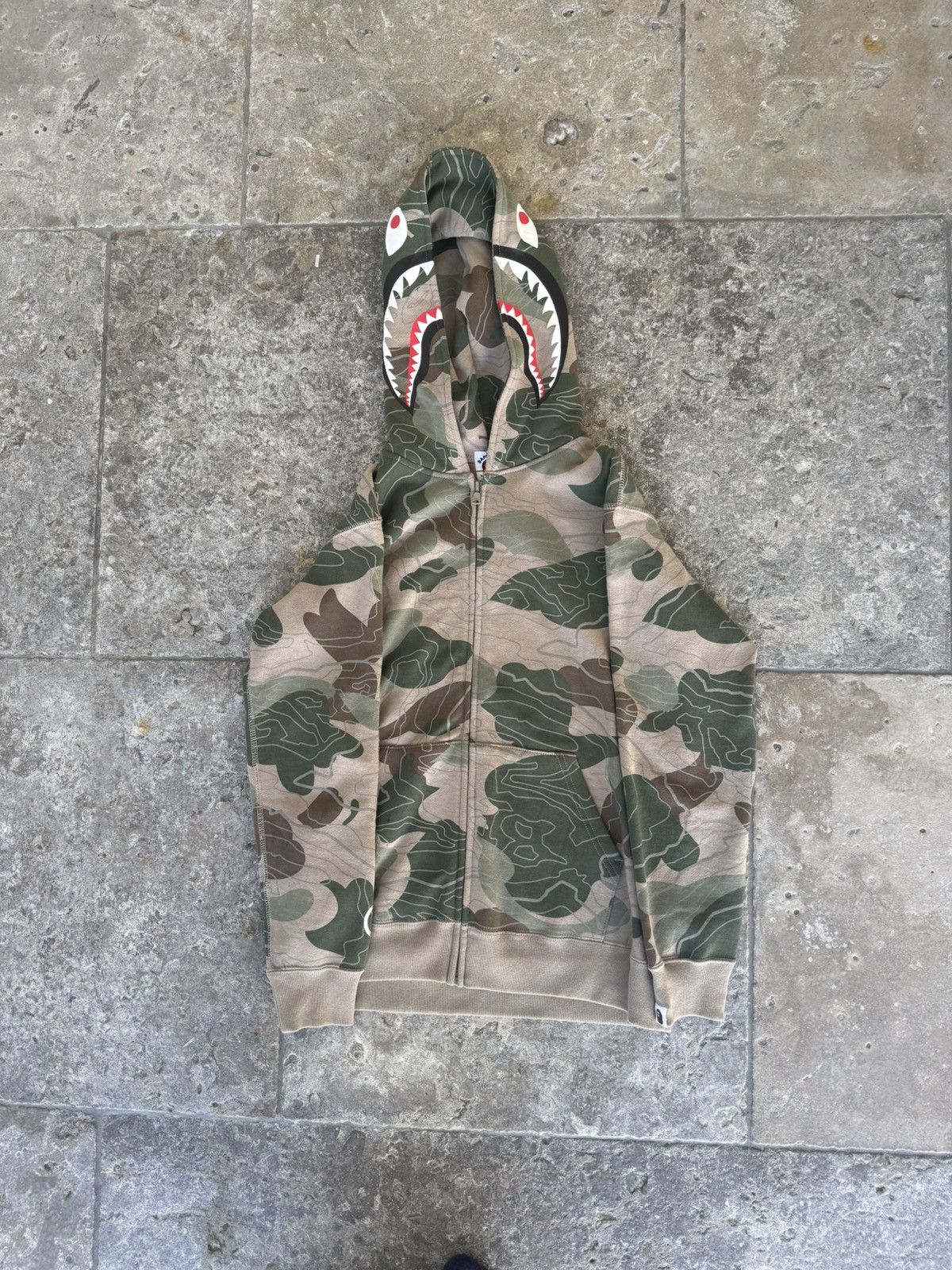 Bape Bape Camo Zip Up Size US S / EU 44-46 / 1 - 1 Thumbnail