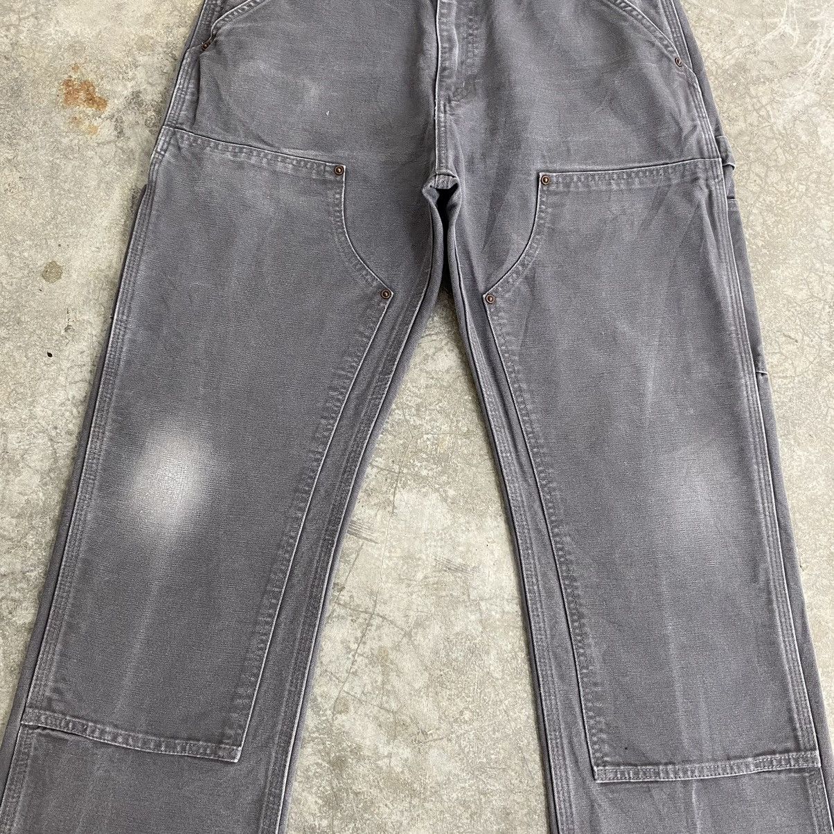 Carhartt × Vintage Vintage Carhartt Double Knee Gravel Grey Carpenter Pants Size US 32 / EU 48 - 6 Thumbnail