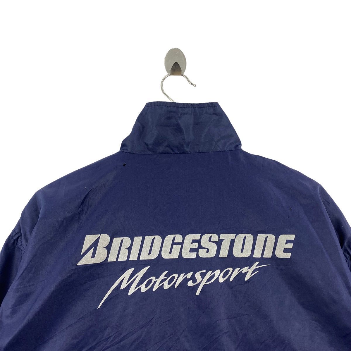 Other BRIDGESTONE MOTORSPORT Brand Print Racing F1 Windbreaker Size US XL / EU 56 / 4 - 2 Thumbnail