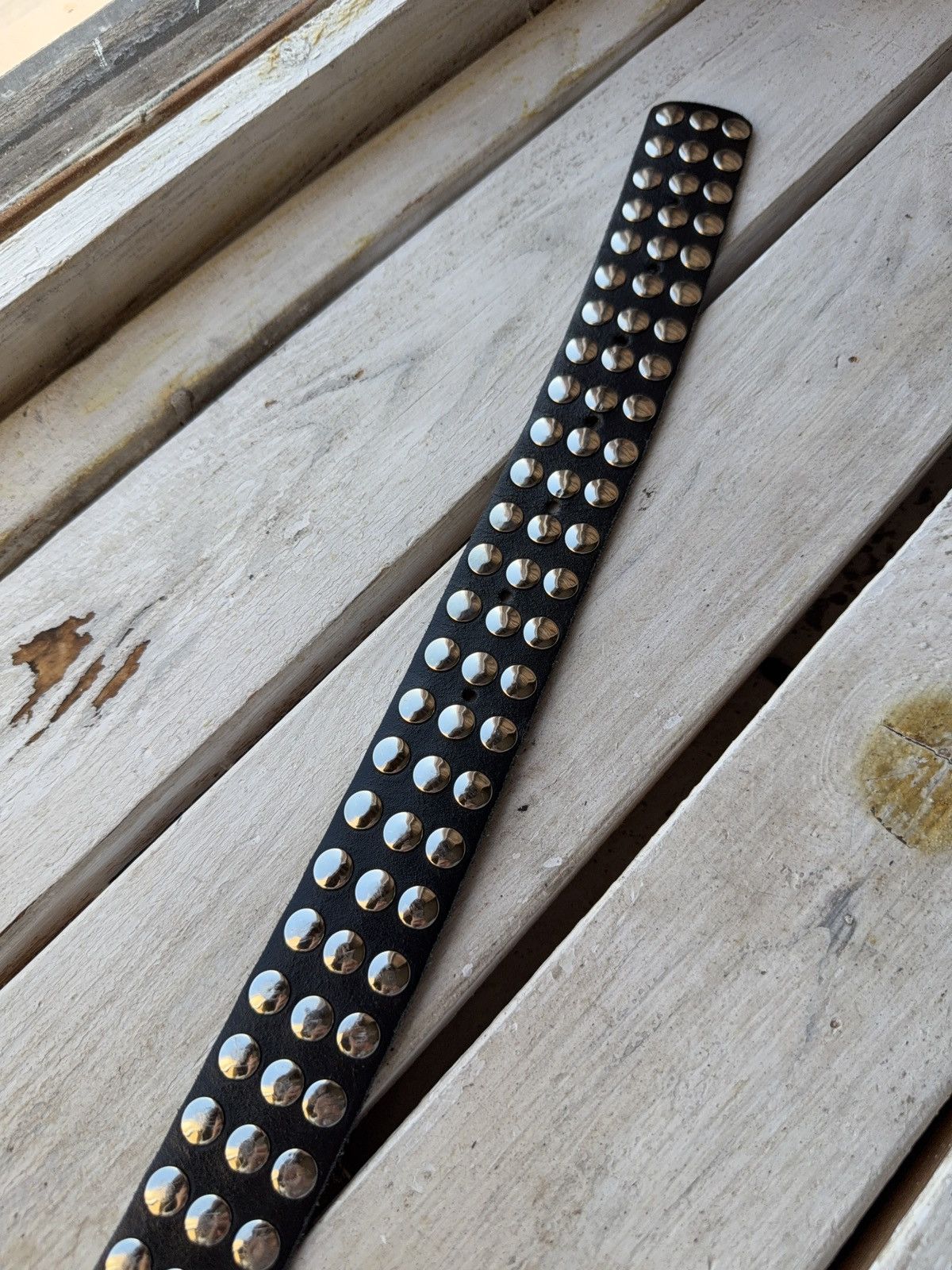 Japanese Brand 90s Y2K Avant Garde Punk Chrome Japanese Retro Style Belt Size ONE SIZE - 8 Thumbnail