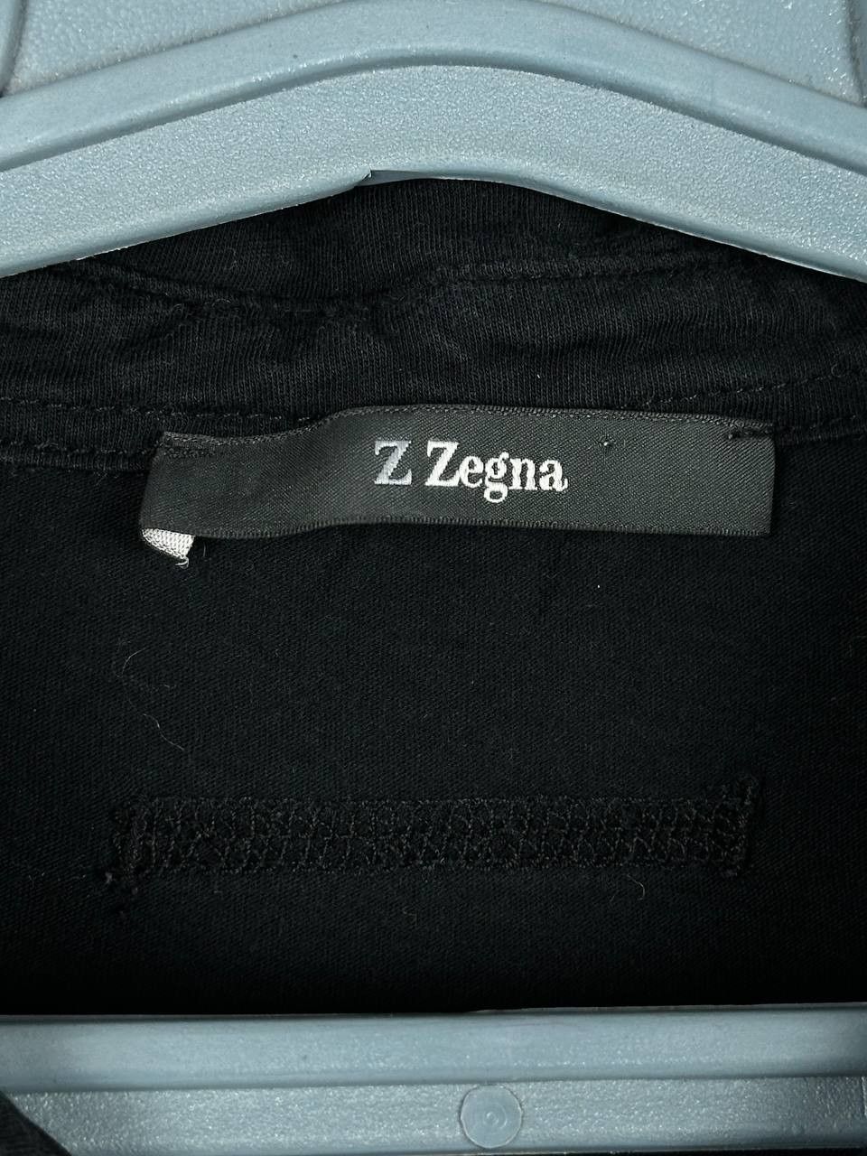 Z Zegna Z Zegna Luxury Black Cotton Polo Shirt Size US XXL / EU 58 / 5 - 6 Thumbnail