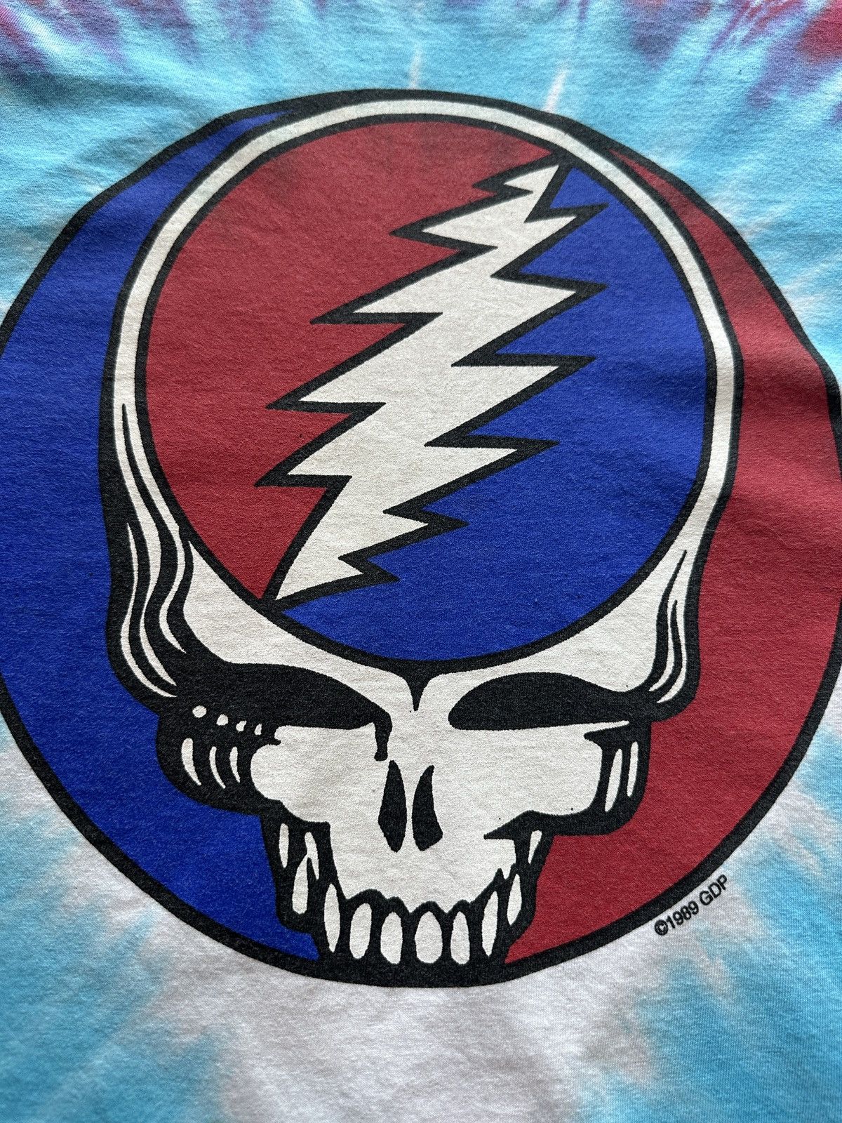 Grateful Dead Vintage Grateful Dead Stealie Tie Dye T-Shirt Size US S / EU 44-46 / 1 - 2 Thumbnail