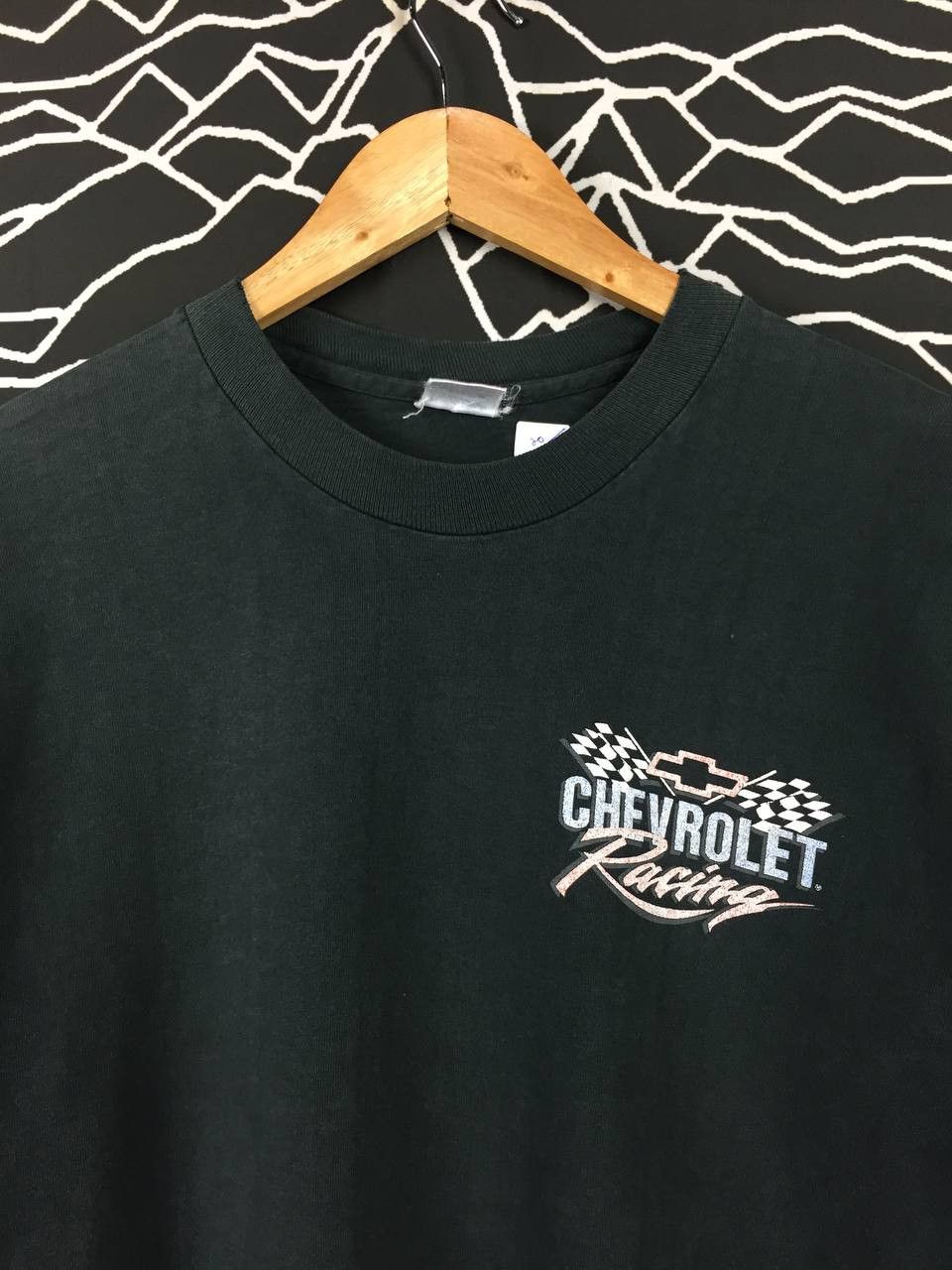 Mustang Vtg 90s FOTL Distressed Chevrolet Racing Tee Size US M / EU 48-50 / 2 - 3 Thumbnail
