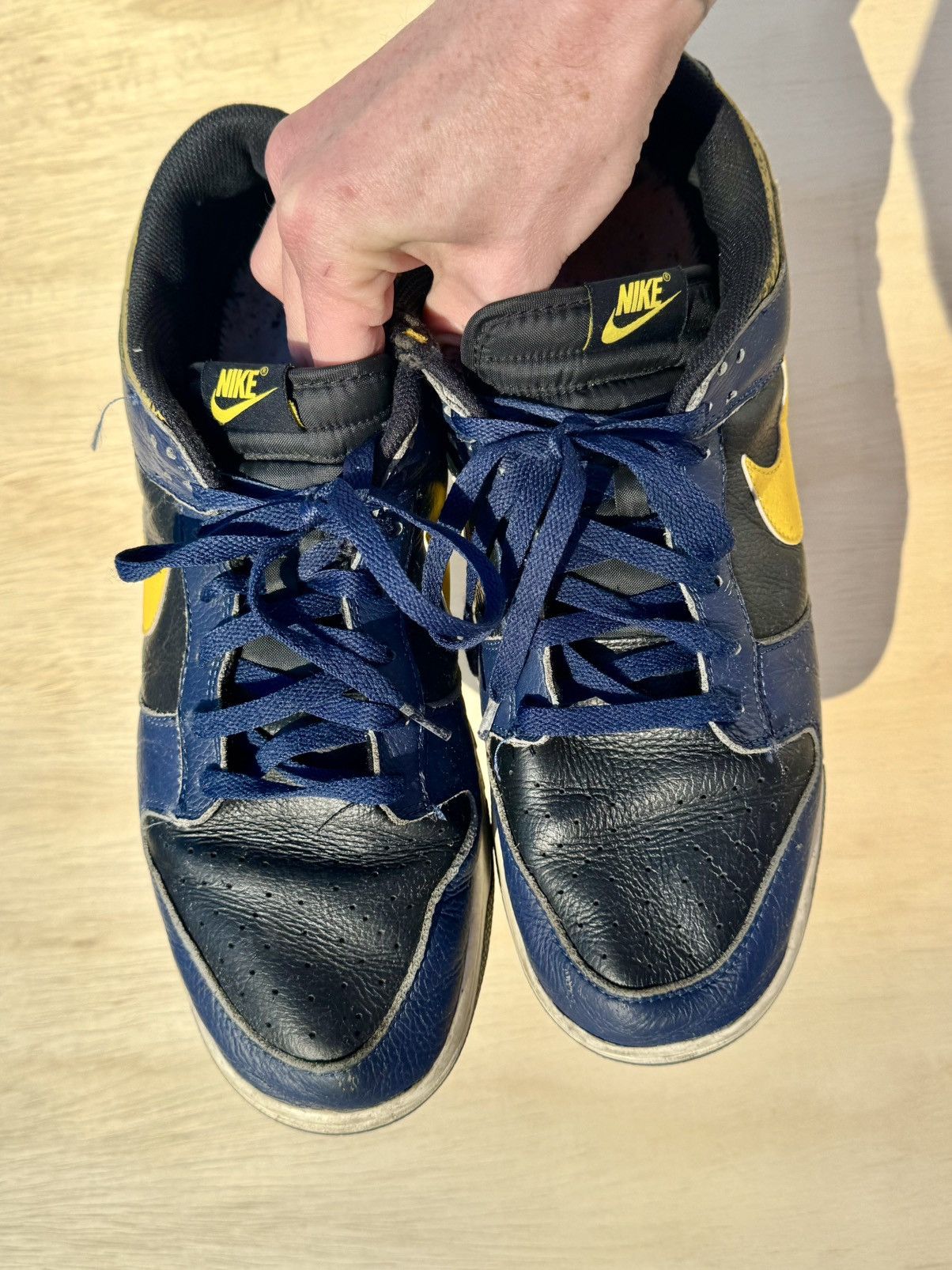Nike Nike Dunk Low Michigan Size 14 Size US 14 / EU 47 - 4 Thumbnail