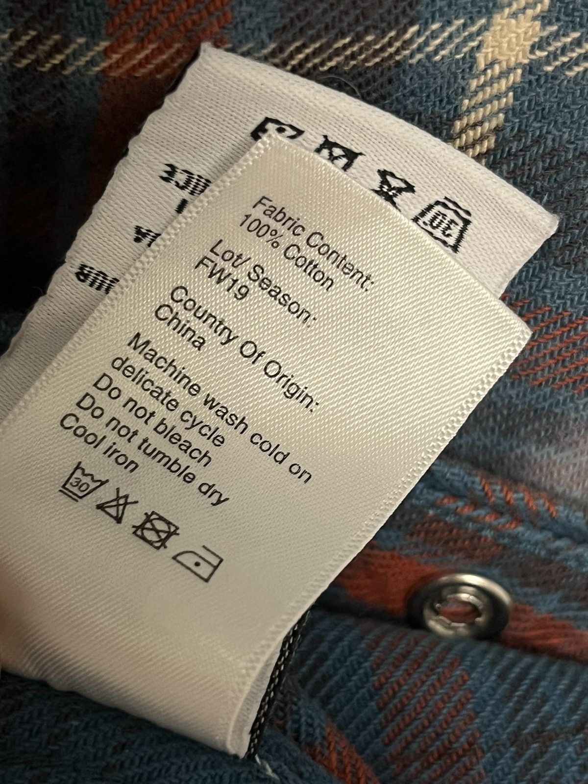 R13 Bleached oversized cowboy shirt. Small Size S / US 4 / IT 40 - 20 Thumbnail