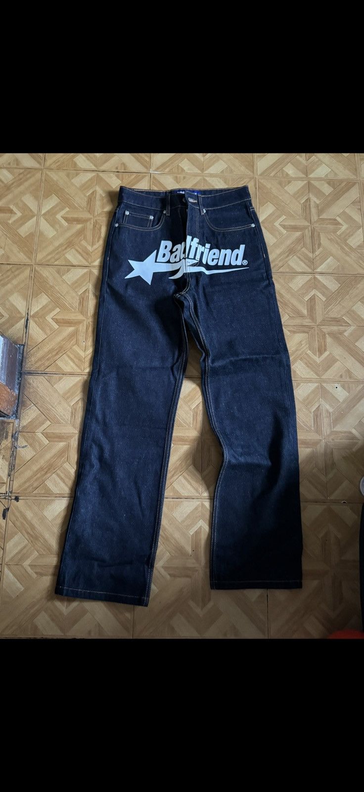 badfriend indigo jeans