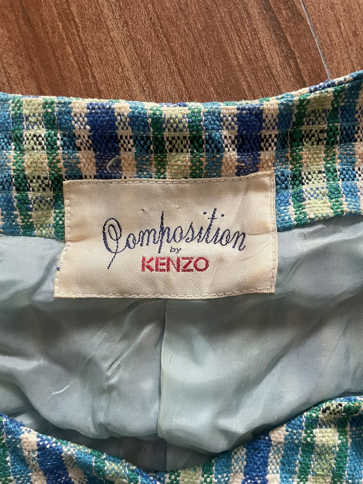 Kenzo Composition by Kenzo Silk Shirt Size XS / US 0-2 / IT 36-38 - 4 Thumbnail