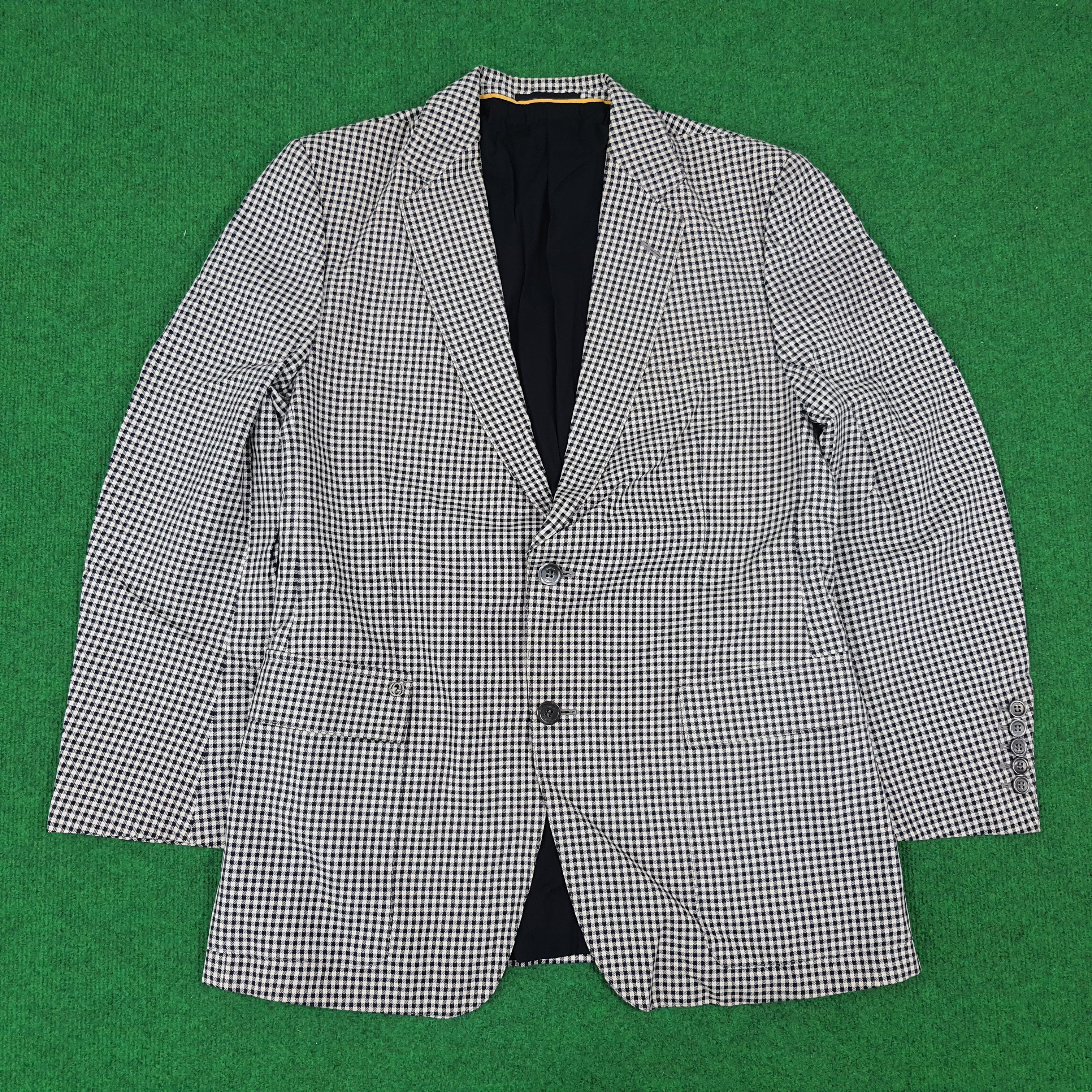 Gucci × Vintage Vintage Gucci 52R Designer Blazer Size US M / EU 48-50 / 2 - 1 Thumbnail