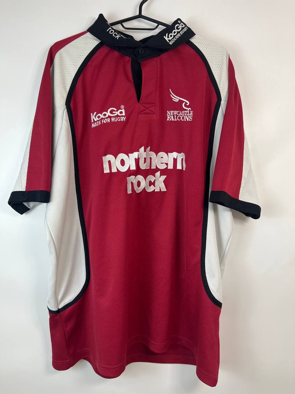 Vintage Vintage Newcastle Falcons Rugby Union Jersey Shirt Rare Mens Size US XXL / EU 58 / 5 - 1 Thumbnail