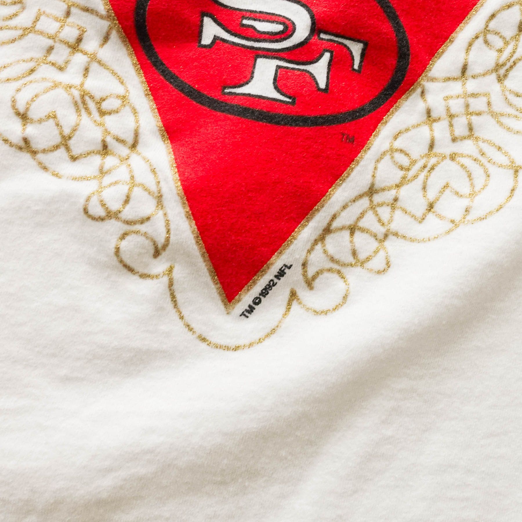 Vintage Vintage 1992 San Francisco 49'ers Cliff Engle SS T-Shirt US Size US XL / EU 56 / 4 - 7 Thumbnail