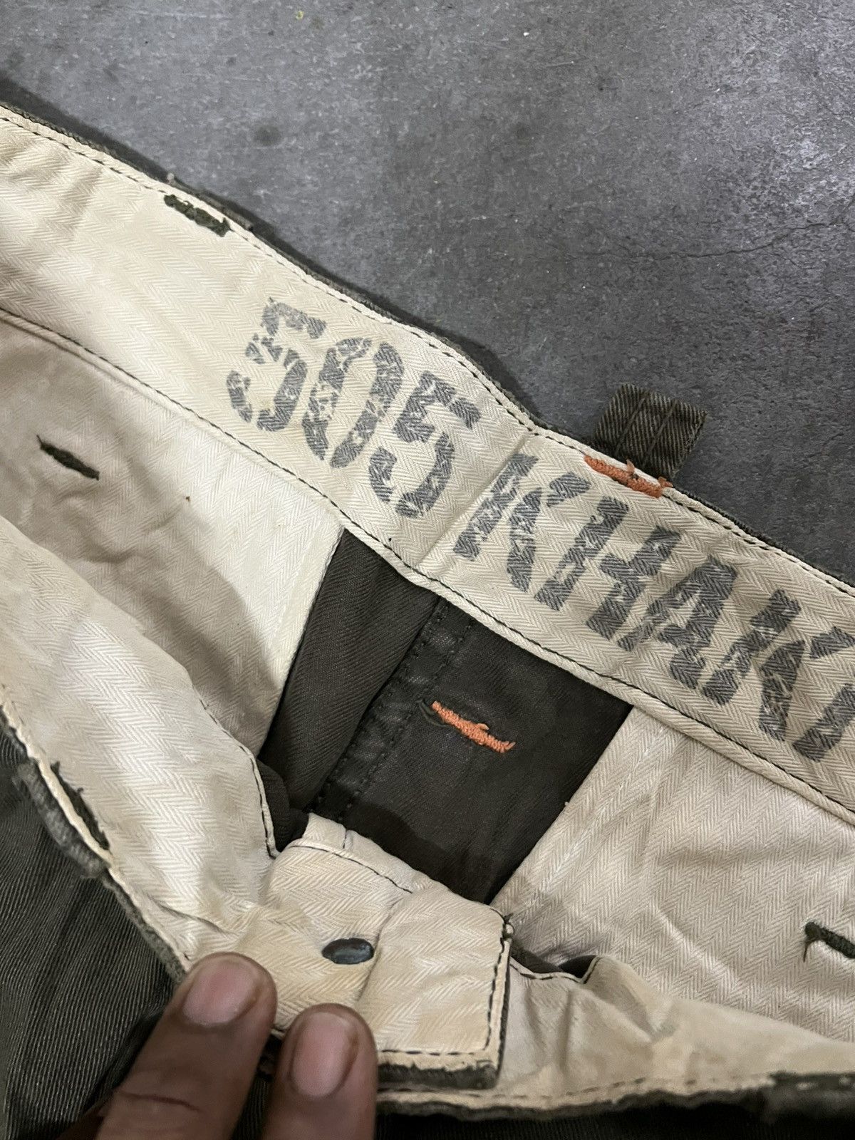 Edwin × Vintage EDWIN 505 KHAKIS PANT Size US 32 / EU 48 - 8 Thumbnail