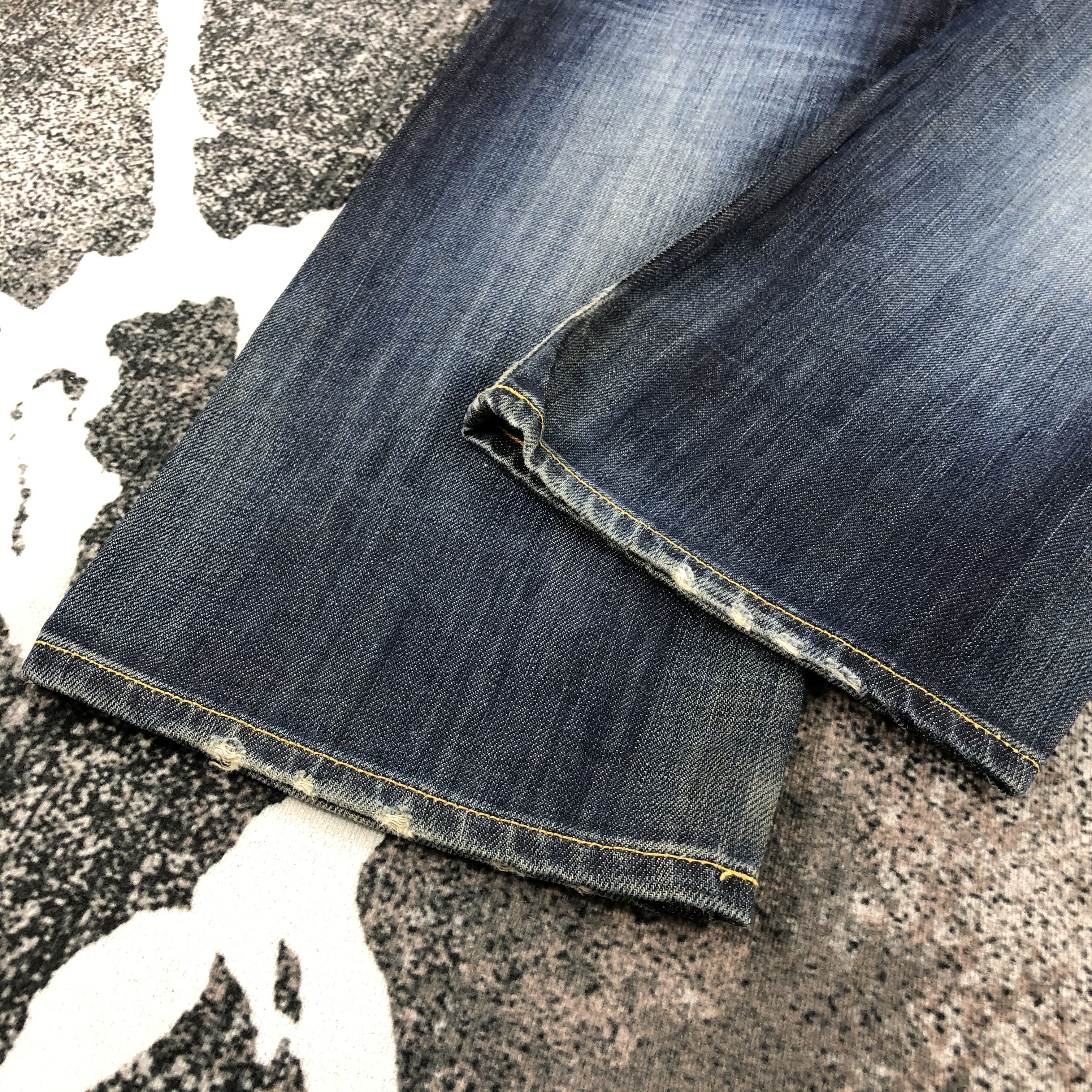 G-Star G Star Raw 3301 Jeans Faded Blue Denim KJ729 Size US 34 / EU 50 - 6 Thumbnail