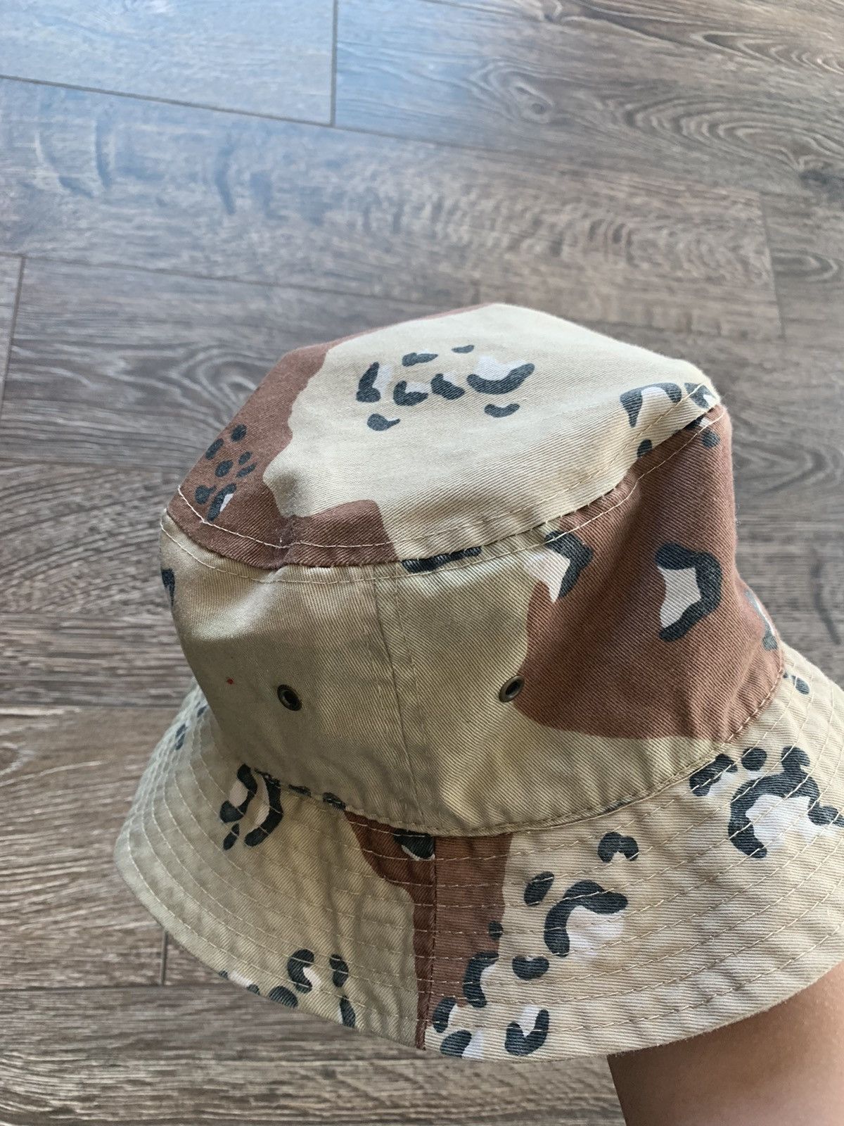 Vintage Desert Camo Army Bucket Hat Size ONE SIZE - 2 Thumbnail