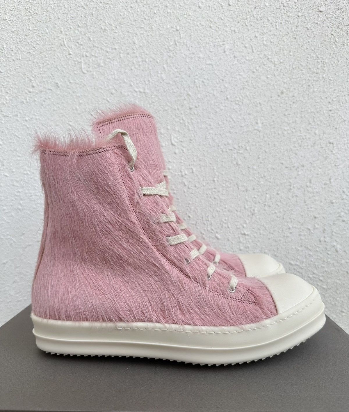 Rick Owens Rick Owens DRKSHDW x Converse Pink Horse Hair Size US 8.5 / EU 41-42 - 1 Thumbnail
