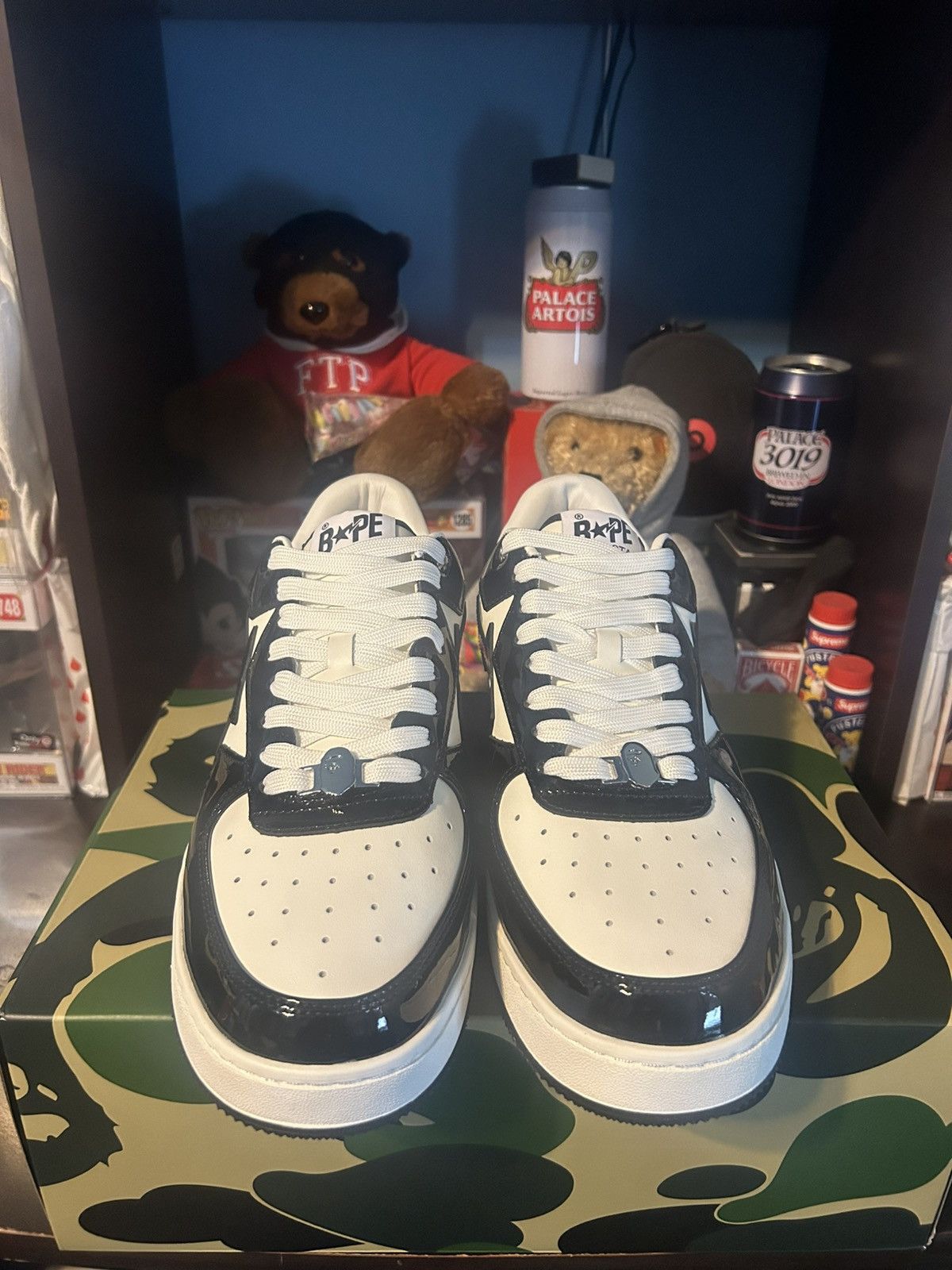 Bape Bapesta Icon #1 M2 ‘Black’ - [ 1L80191305 ] Size US 12 / EU 45 - 2 Thumbnail