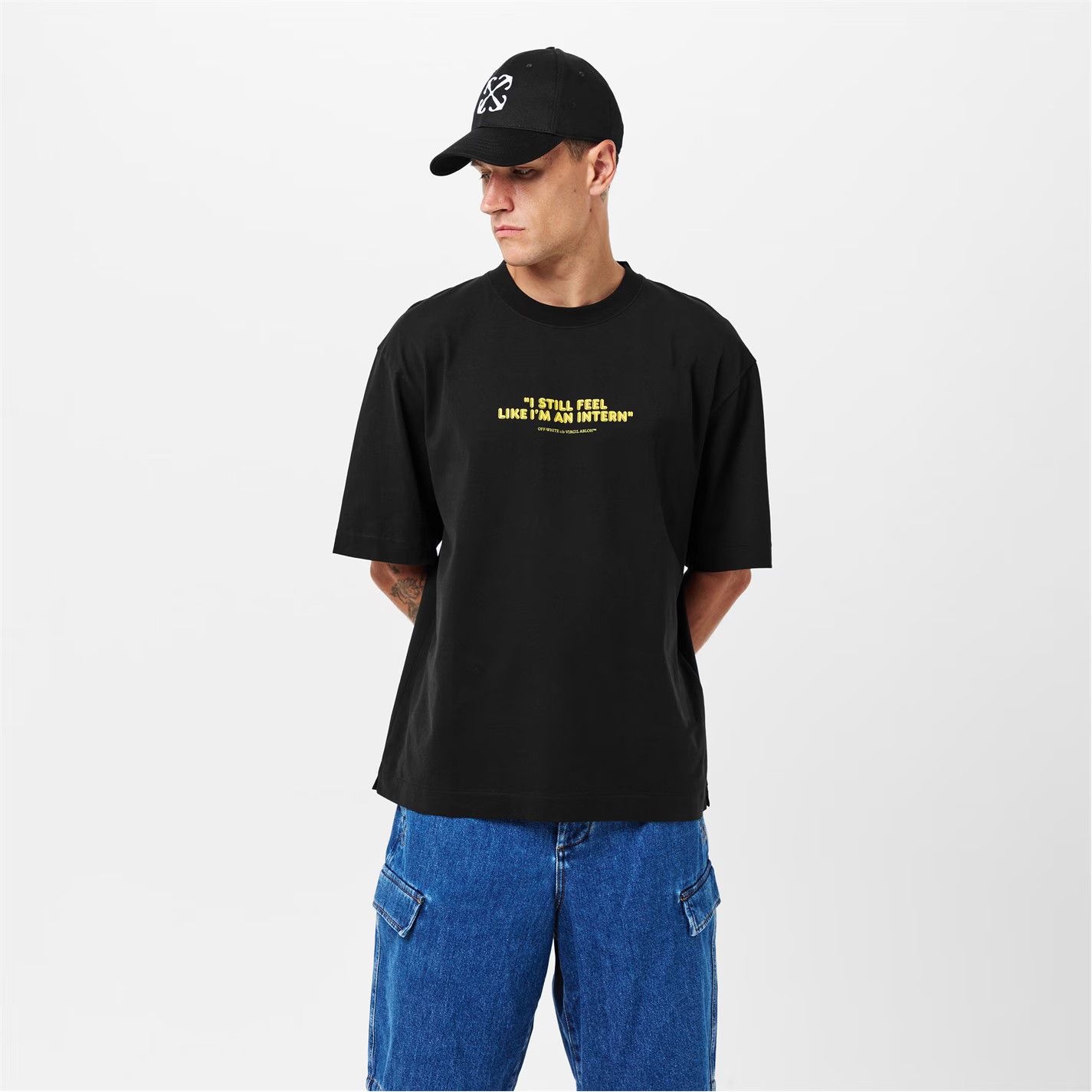 Off-White o1g2r1mq0226 T-Shirt In Black Size US M / EU 48-50 / 2 - 3 Thumbnail
