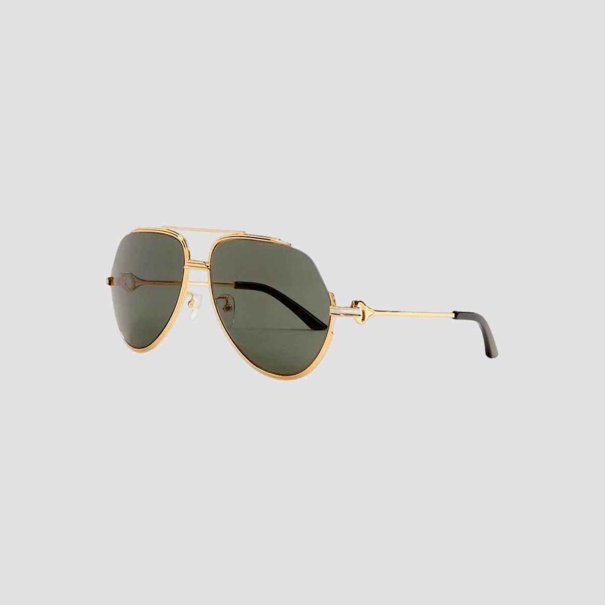 Casablanca Casablanca Stainless Steel Aviator Sunglasses Size ONE SIZE - 2 Thumbnail