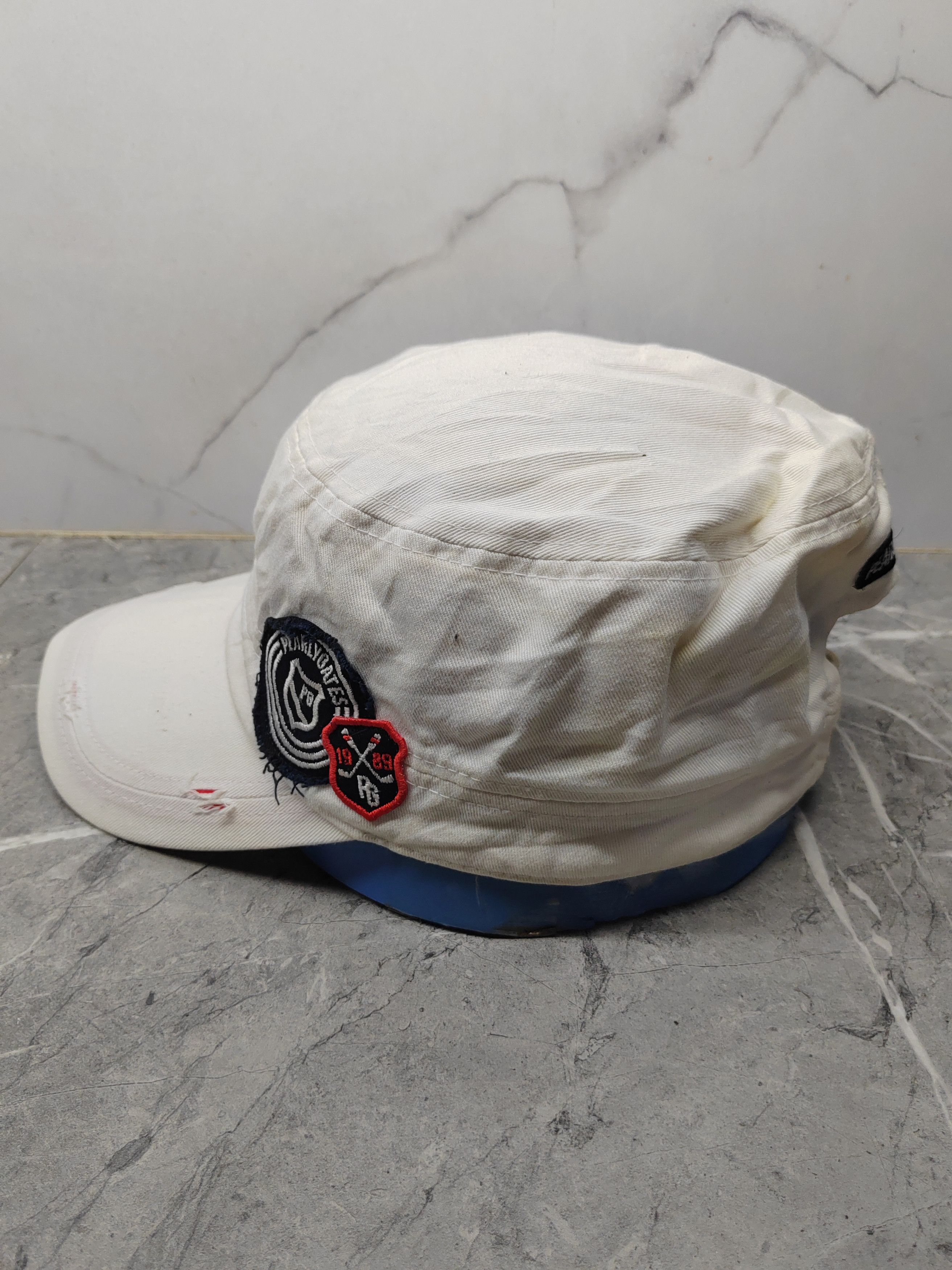 If Six Was Nine Vintage Pearly Gates Distressed Cadet Style Cap Hat Size ONE SIZE - 5 Thumbnail