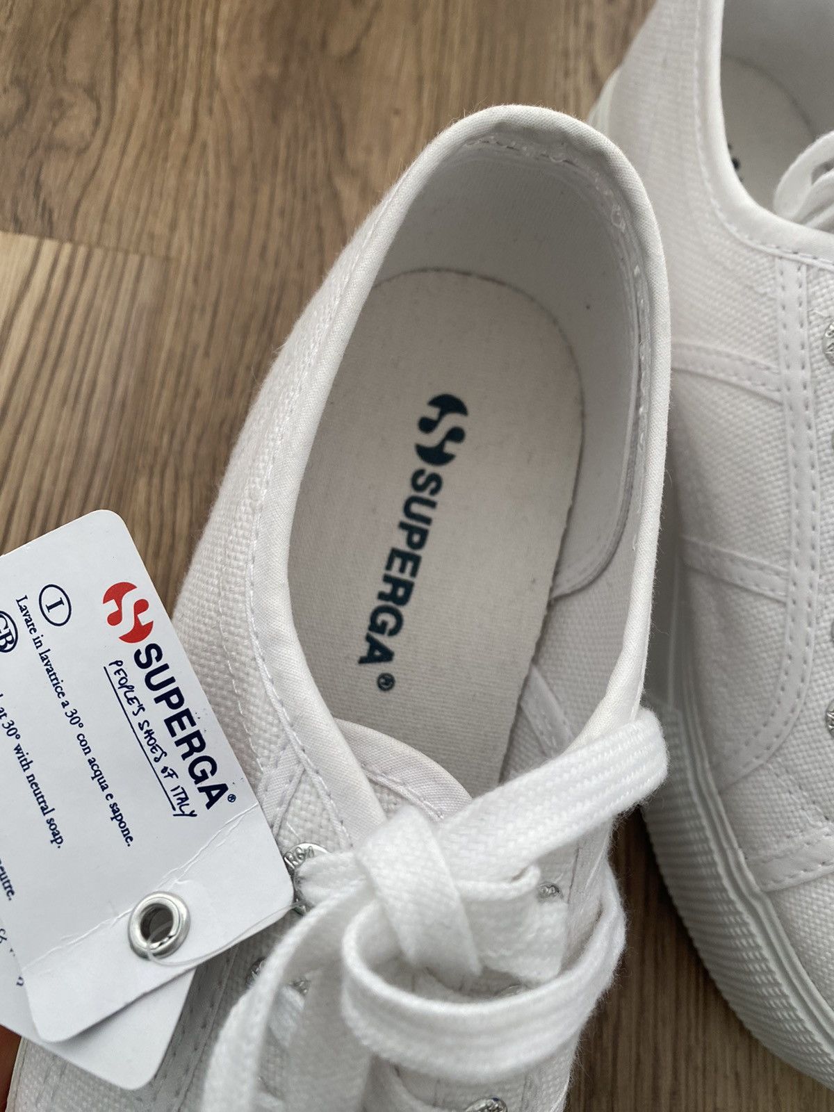 Superga Superga 2750 core Platform Sneakers unisex White - Size 7 Size US 7.5 / IT 37.5 - 14 Thumbnail