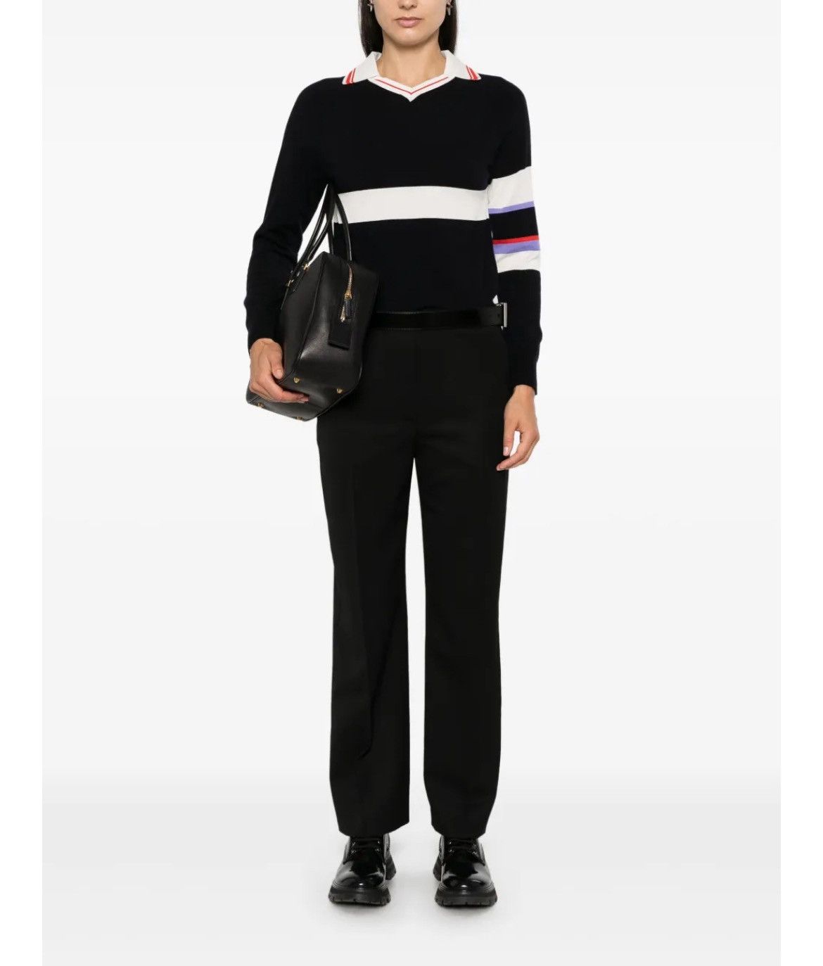 Prada Prada pantalone granite legger pants Size 26" / US 2 / IT 38 - 2 Thumbnail