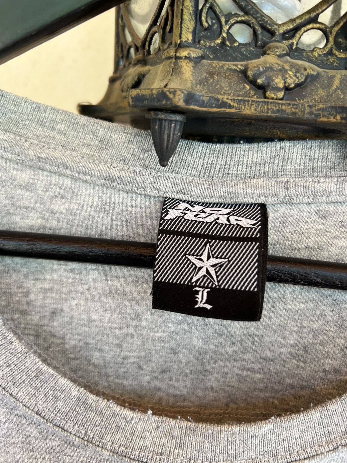Other No Fear big logo skull zip-up hoodie skate rap Size US L / EU 52-54 / 3 - 4 Thumbnail