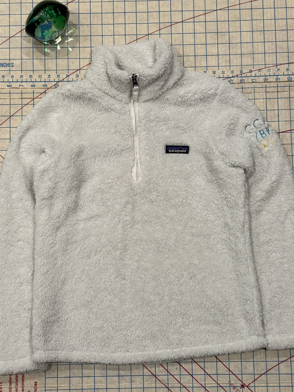 Patagonia Patagonia Los Gatos 1/4 Zip Fleece Women’s Size Small White Size S / US 4 / IT 40 - 2 Thumbnail